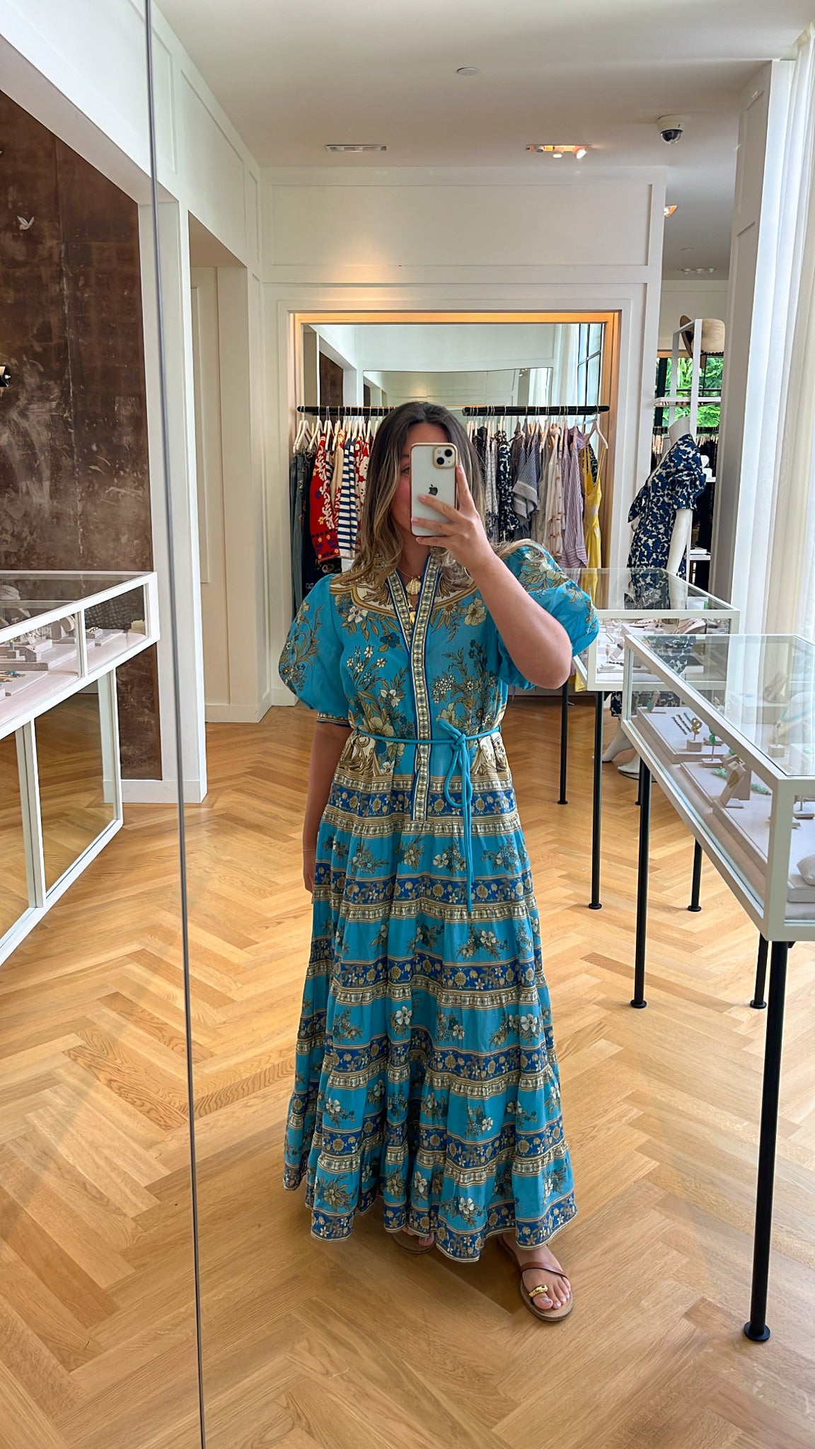 ALEMAIS | SHORT SLEEVE CASSIE TIERED MIDI DRESS