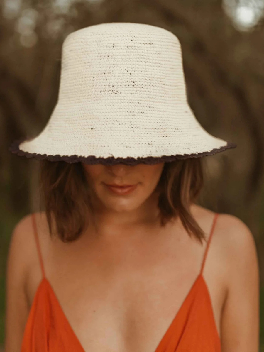 FREYA | SHELL CROCHET BUCKET