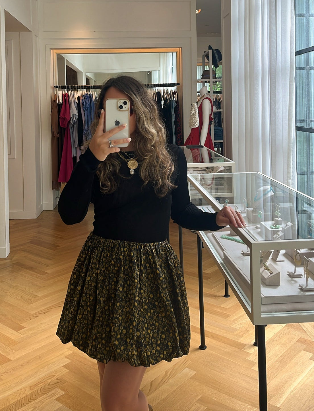 ULLA JOHNSON | LOLANA BUBBLE MINI SKIRT