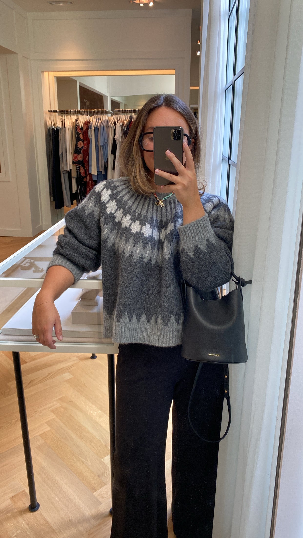NILI LOTAN | ALENA FAIR ISLE SWEATER