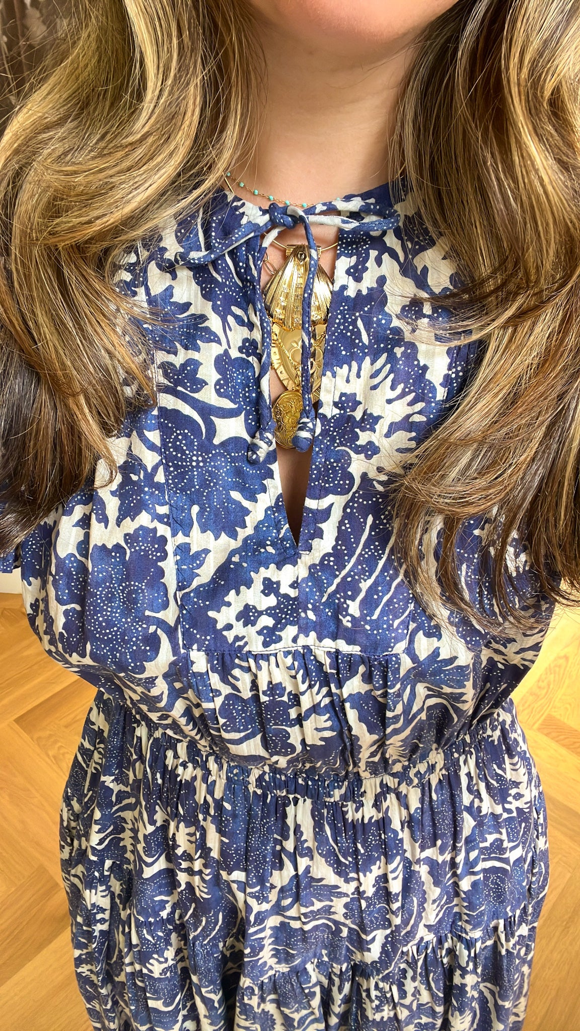 ULLA JOHNSON | FLUTTER SLEEVE MIDI DRESS