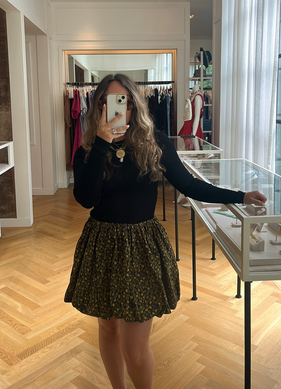 ULLA JOHNSON | LOLANA BUBBLE MINI SKIRT