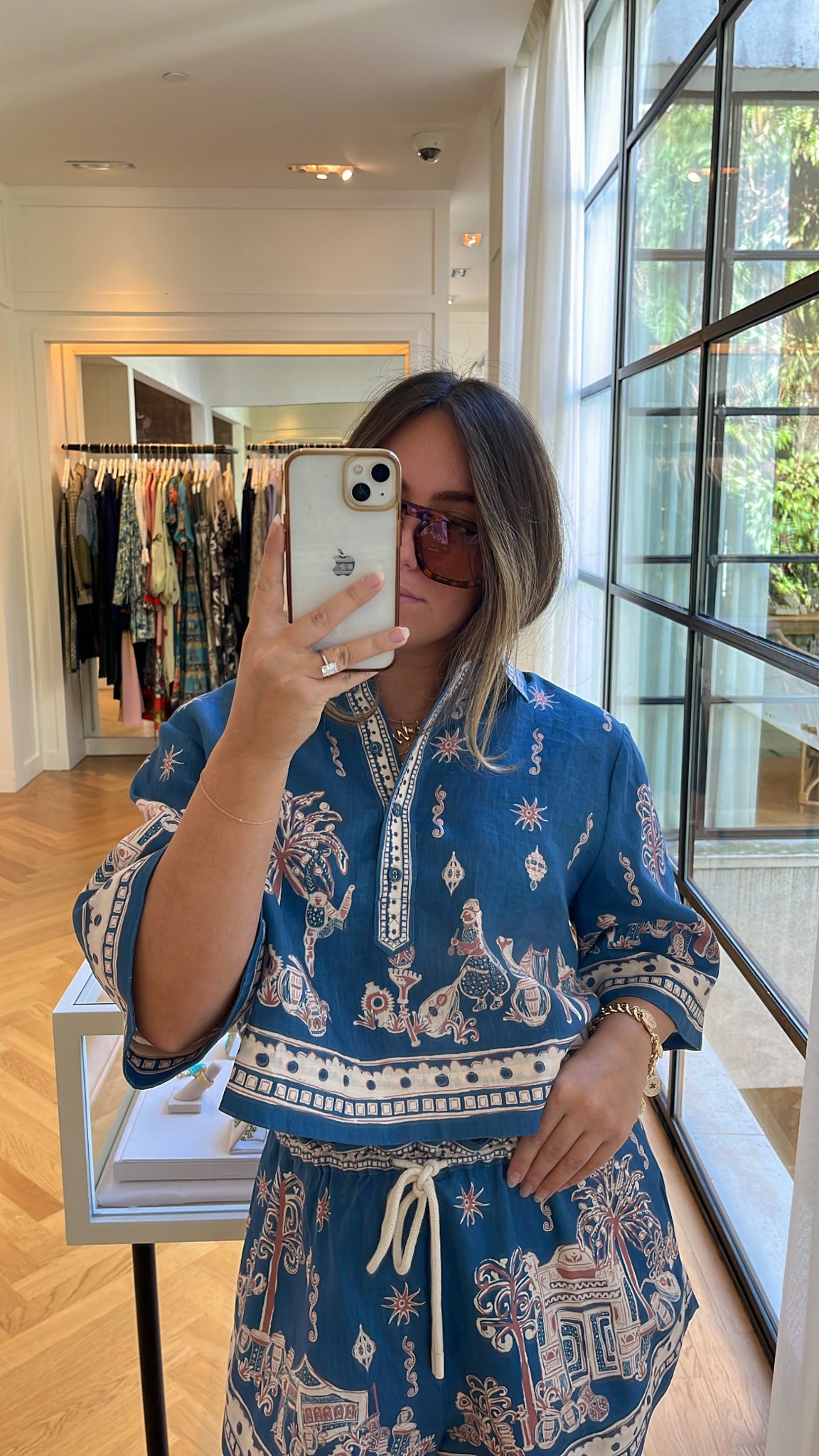 ALEMAIS | ACACIA CROPPED SHIRT