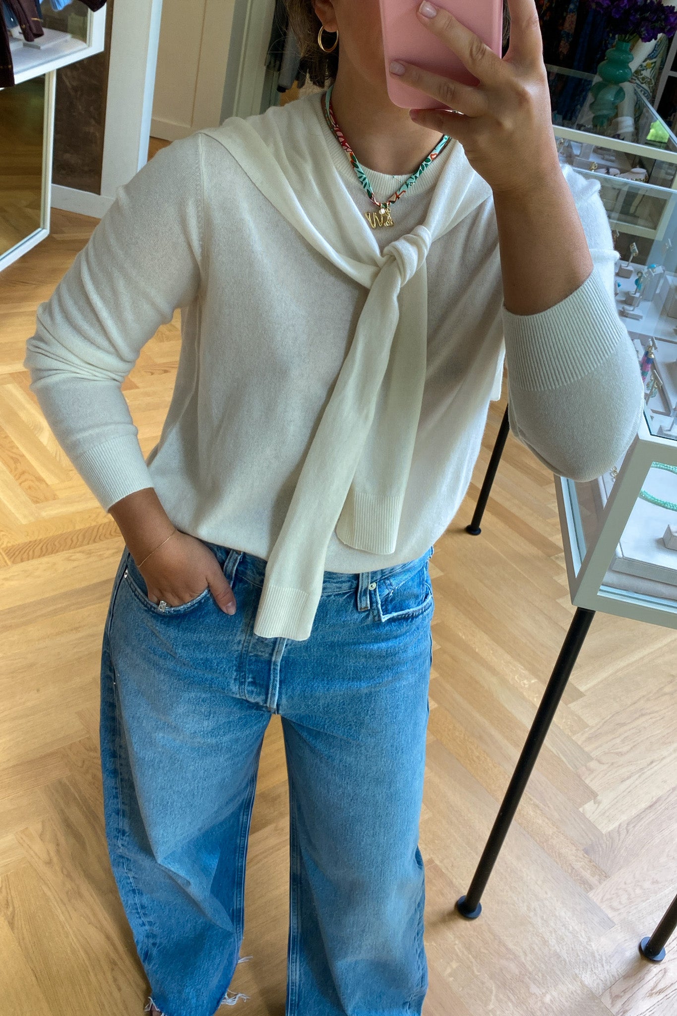 ARCH4 | LONG SLEEVE SONJA TIE SWEATER