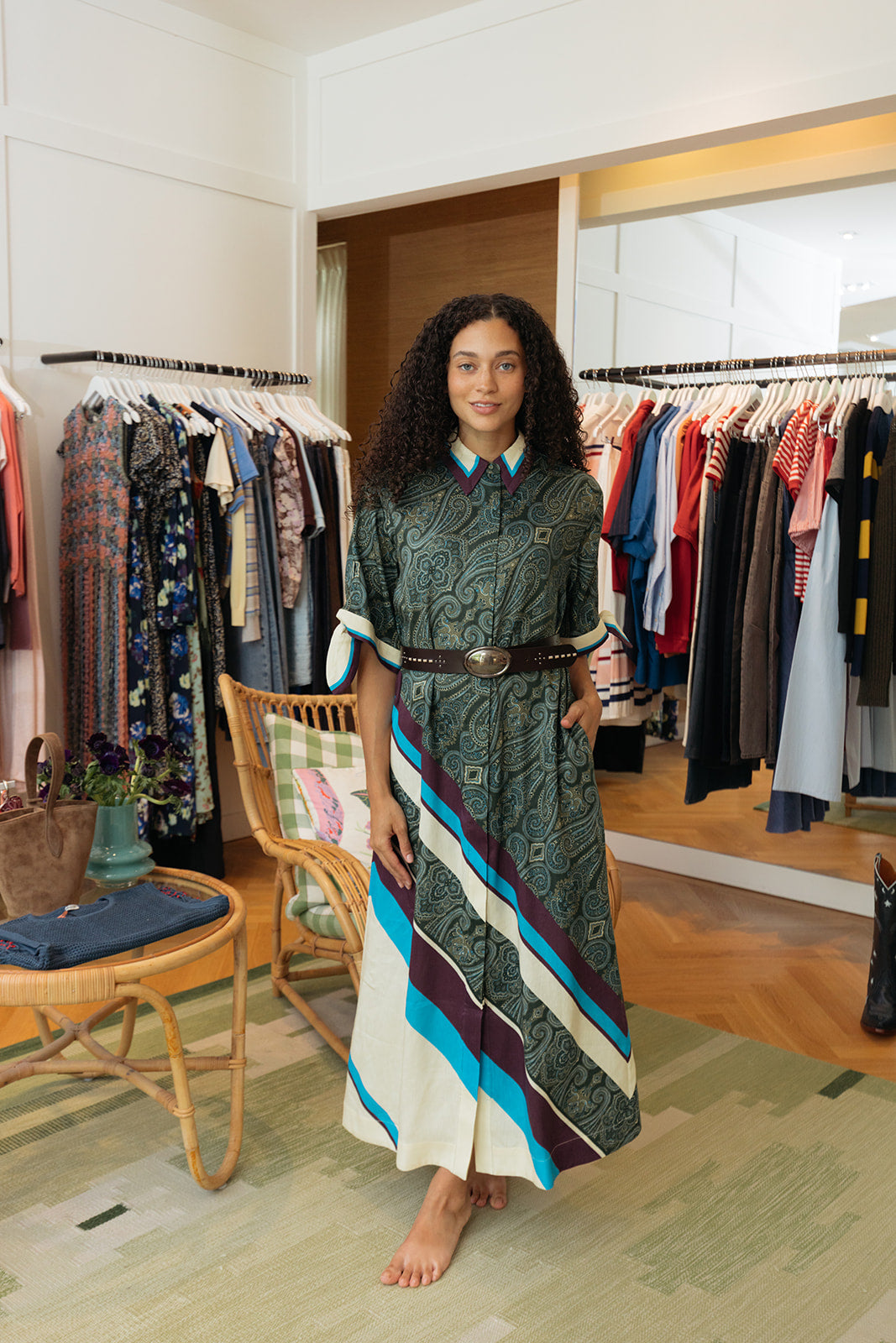 ALEMAIS | JONI SHIRTDRESS
