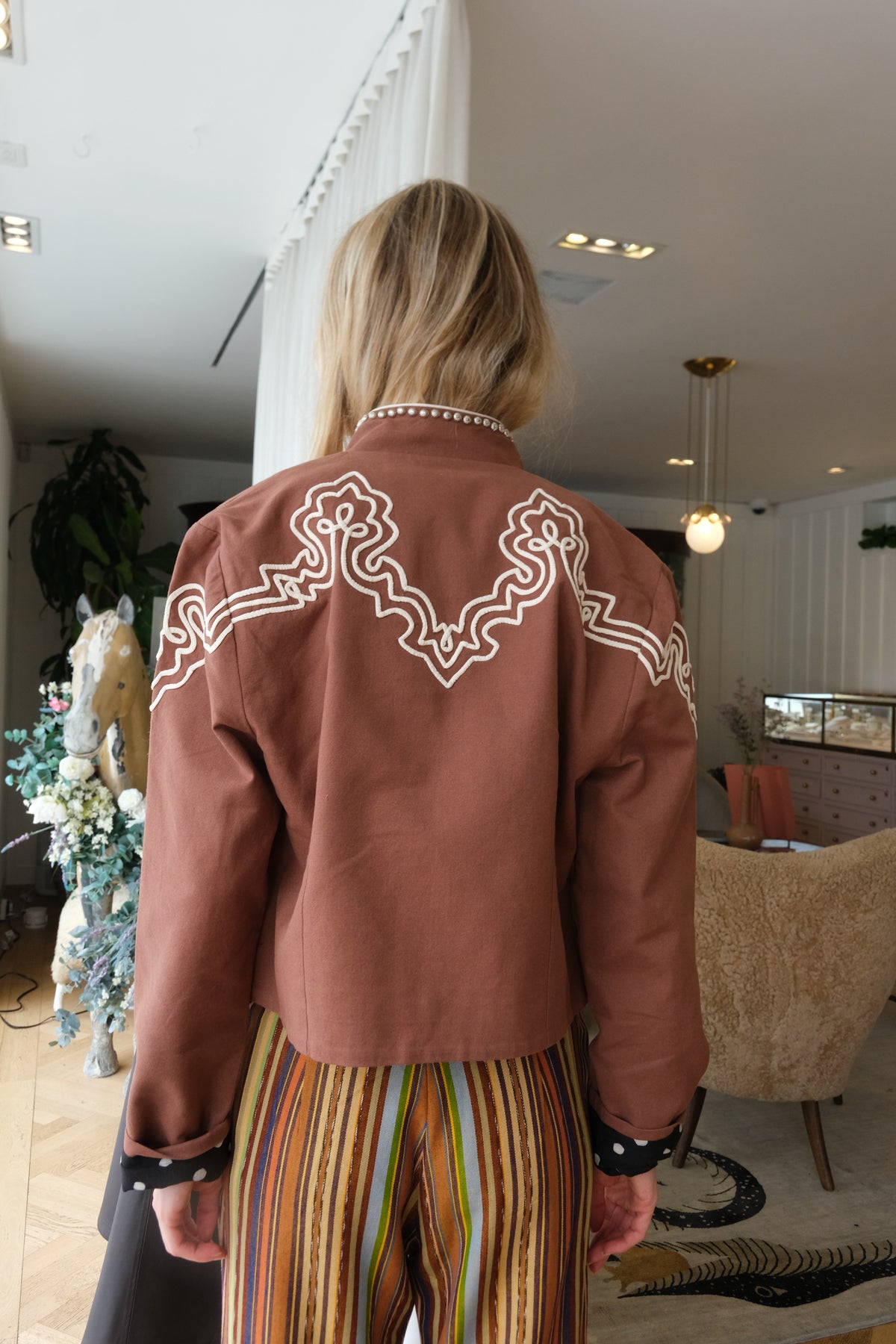 ALIX OF BOHEMIA | CLARKE CLOVE SPUR JACKET | WOMEN'S LUXURY DESIGNER CLOTHING, SHOES, HANDBAGS & JEWELRY | POOLESHOP CHARLOTTE, NC