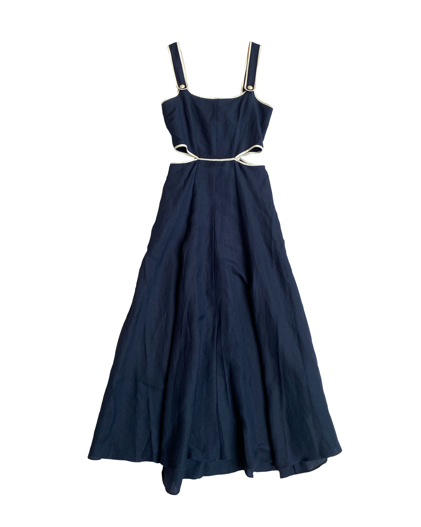 SIMKHAI | AMREN CUT OUT MIDI DRESS