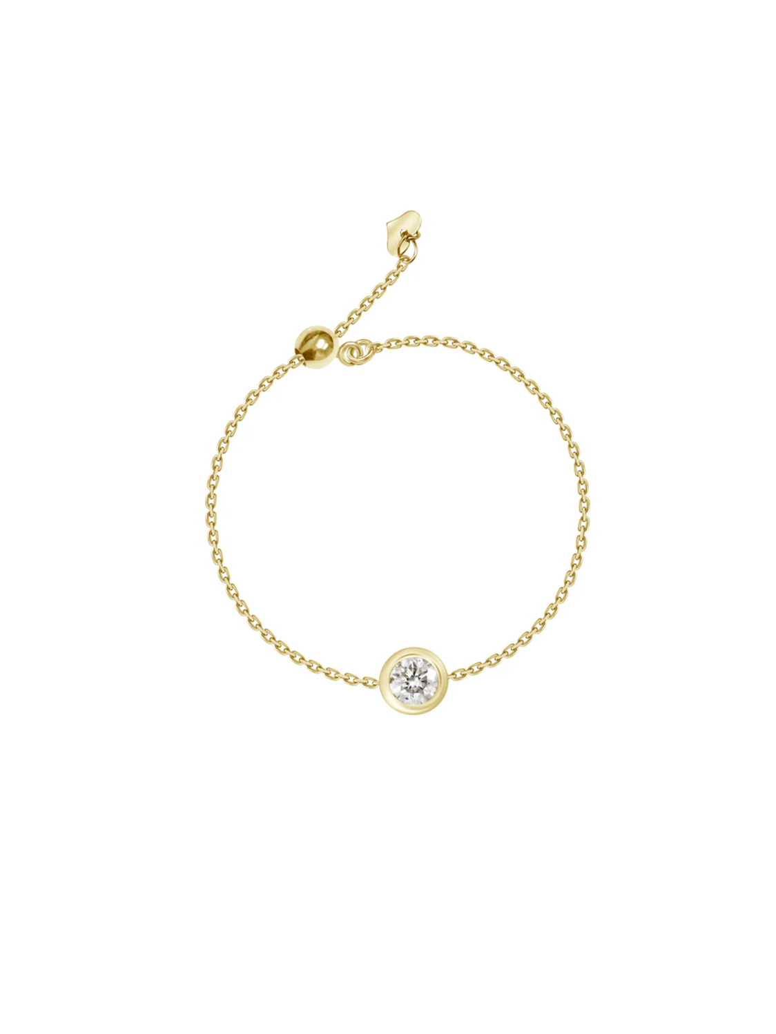 Adjustable Diamond Chain Ring