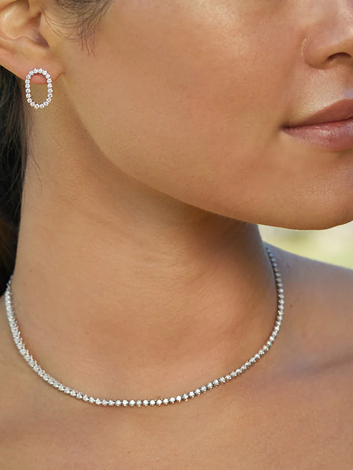 Carolina Tennis Earring - Short