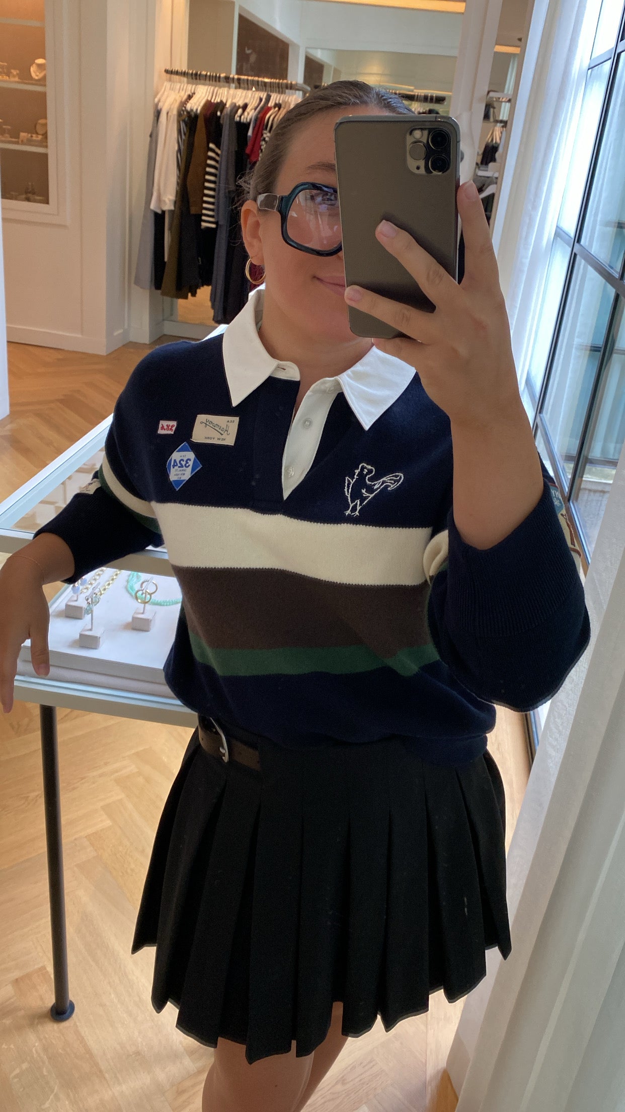 SEA NY | ADELINE BELTED MINI SKIRT