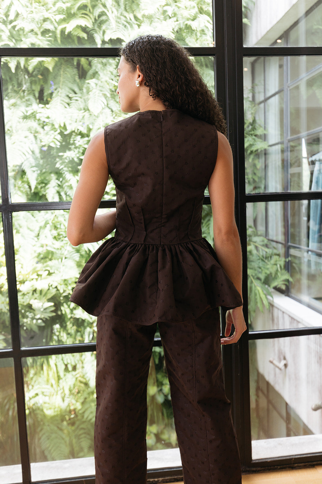 CECILIE BAHNSEN | IRIS JACQUARD CBDAIMI TOP