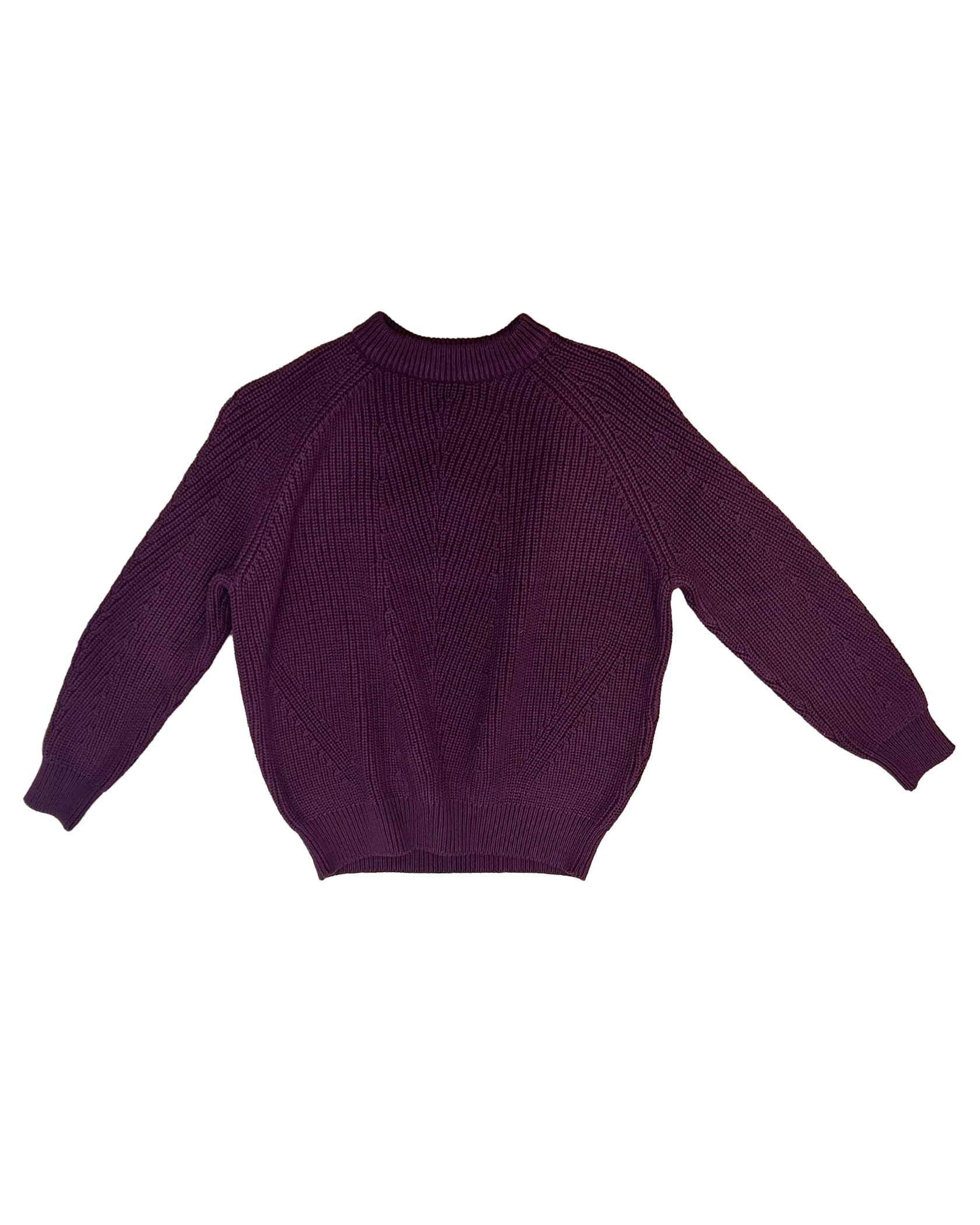 DEMYLEE | LONG SLEEVE CHELSEA SOLID COTTON SWEATER