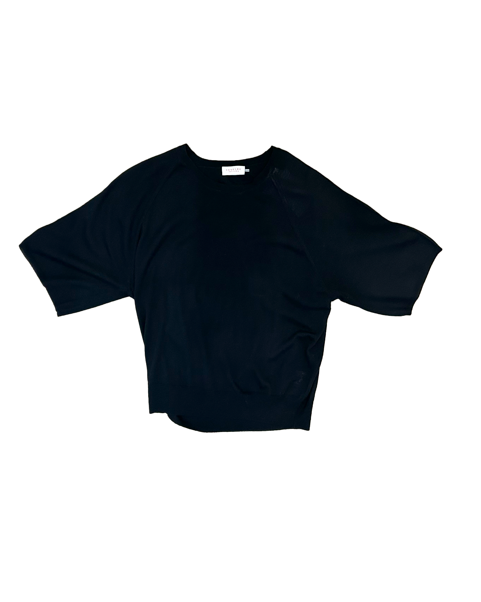 DEMYLEE | SHORT SLEEVE SOLANGE SUPERFINE MERINO TOP