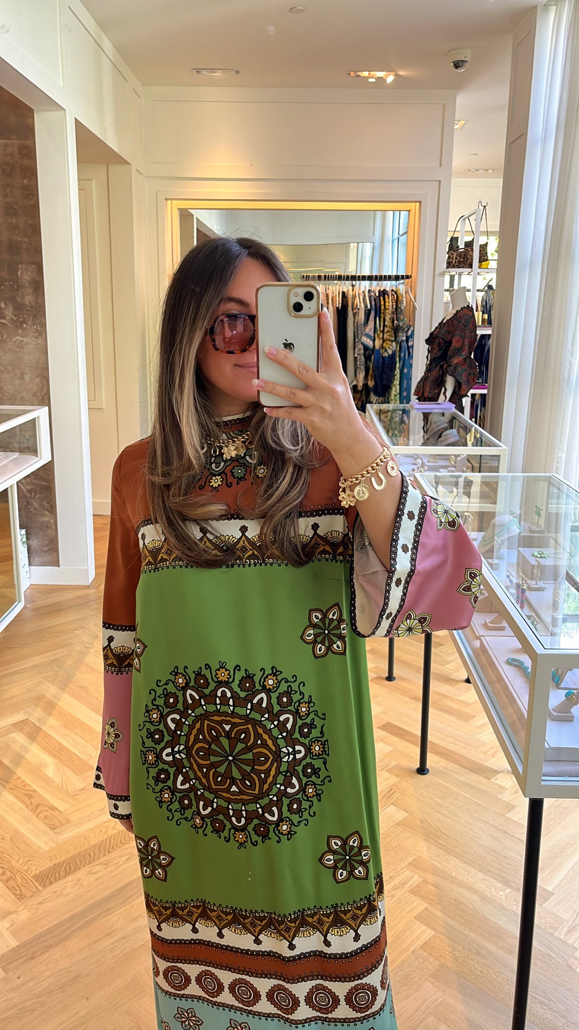 ALEMAIS | SILK CONTINA DRESS