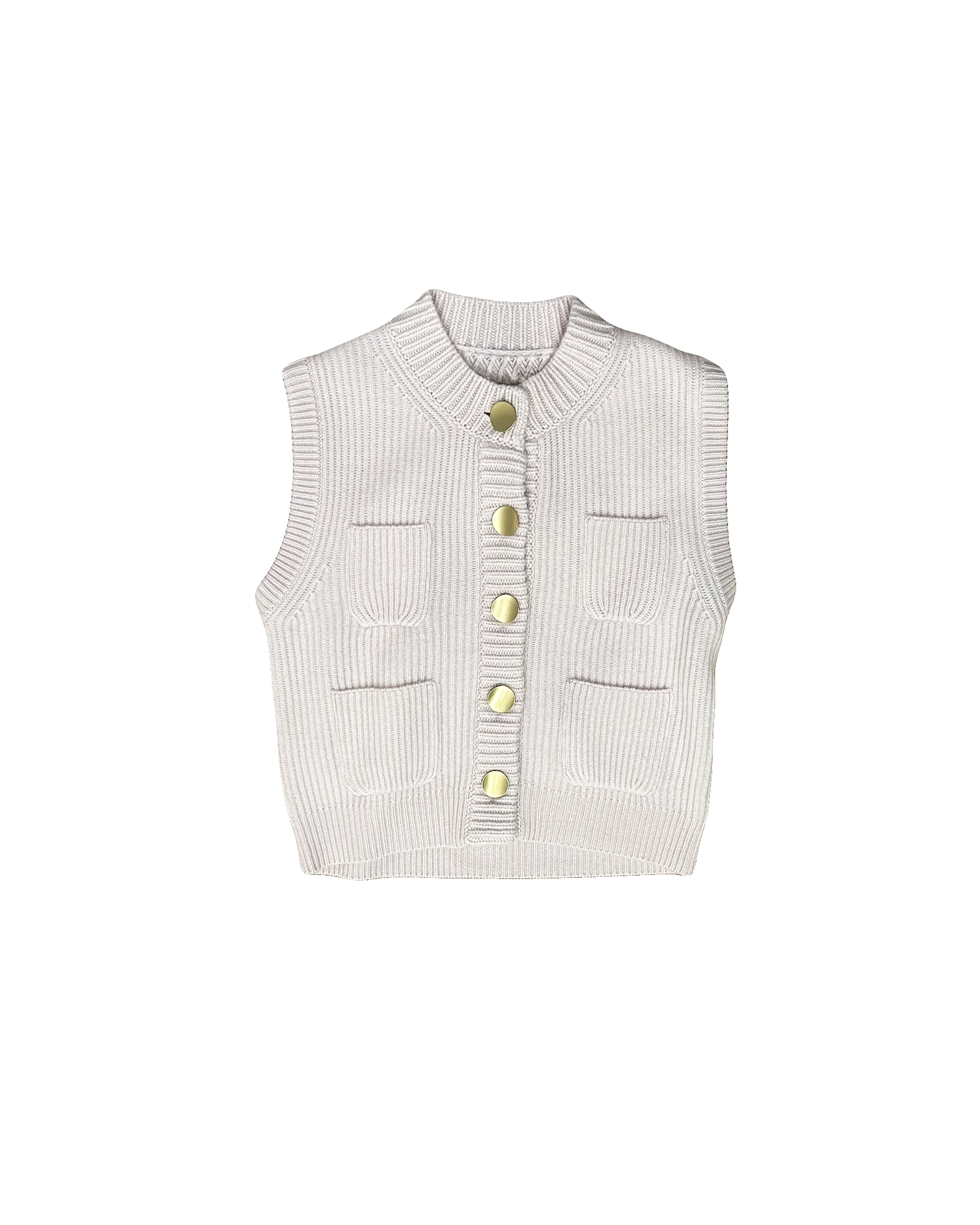 FORTE FORTE | ENGLISH RIB VEST