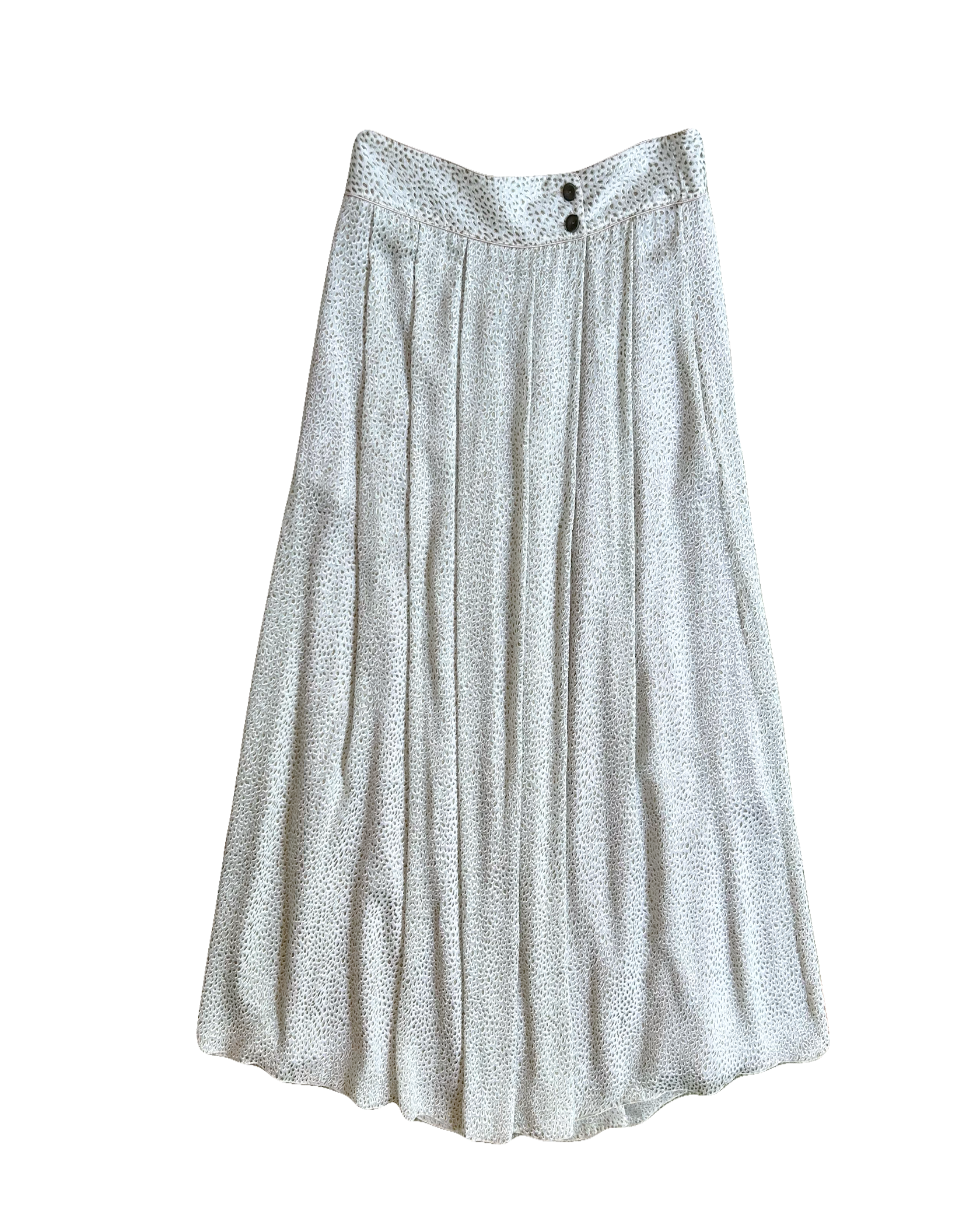 FORTE FORTE | SATIN PETITES POIS MIDI SKIRT