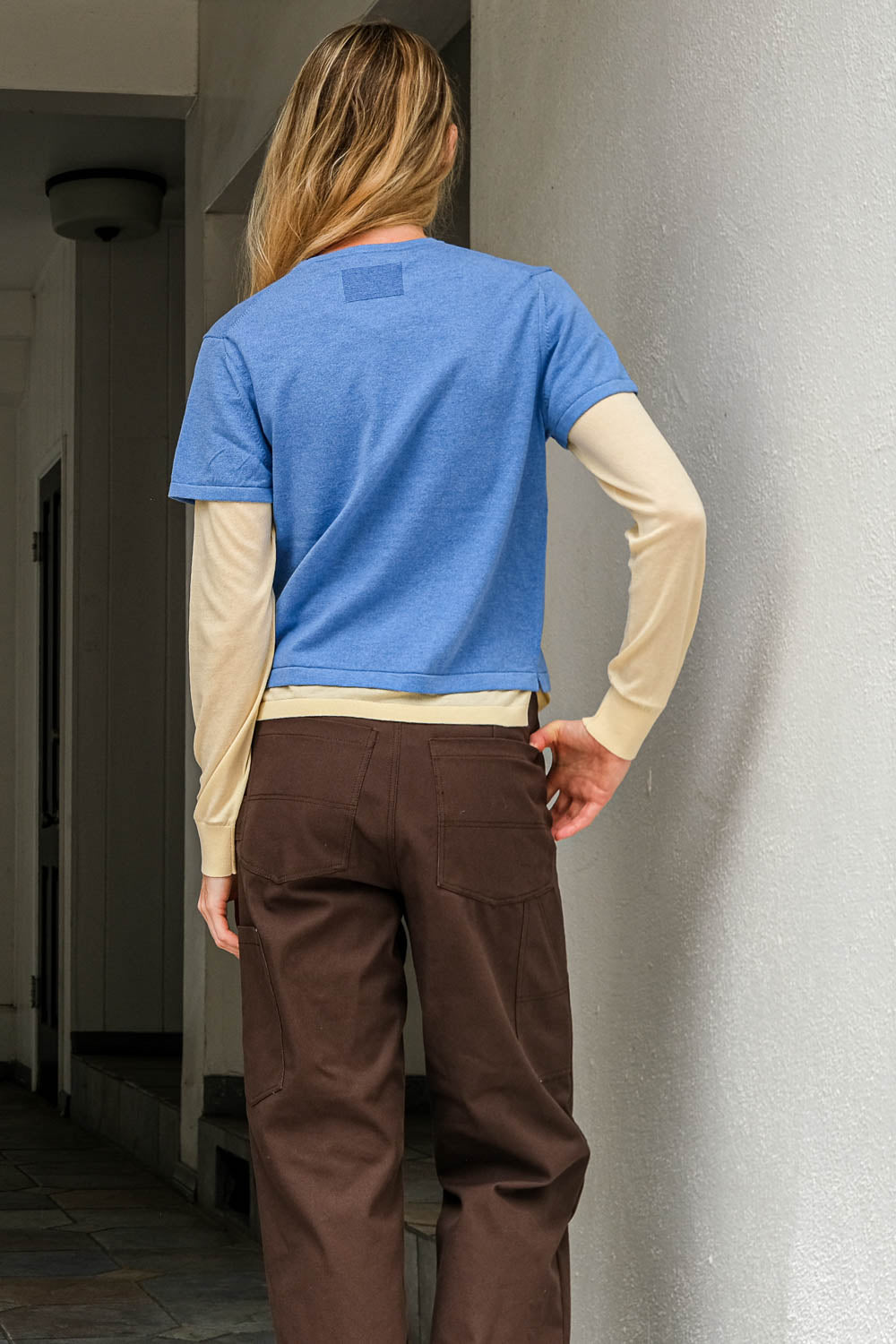 GUEST IN RESIDENCE | LAYER TEE | WOMEN'S LUXURY DESIGNER CLOTHING, SHOES, HANDBAGS & JEWELRY | POOLESHOP CHARLOTTE, NC