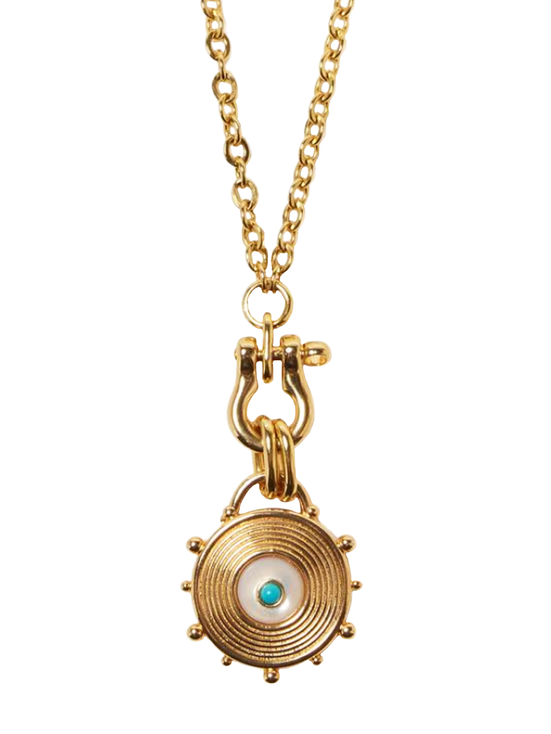LIZZIE FORTUNATO | HELM PENDANT NECKLACE