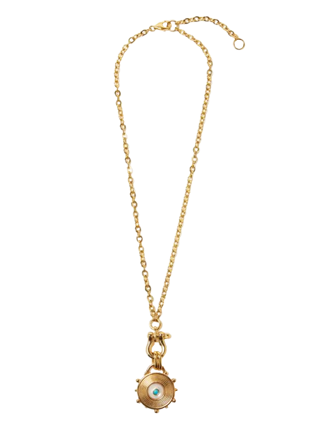 LIZZIE FORTUNATO | HELM PENDANT NECKLACE