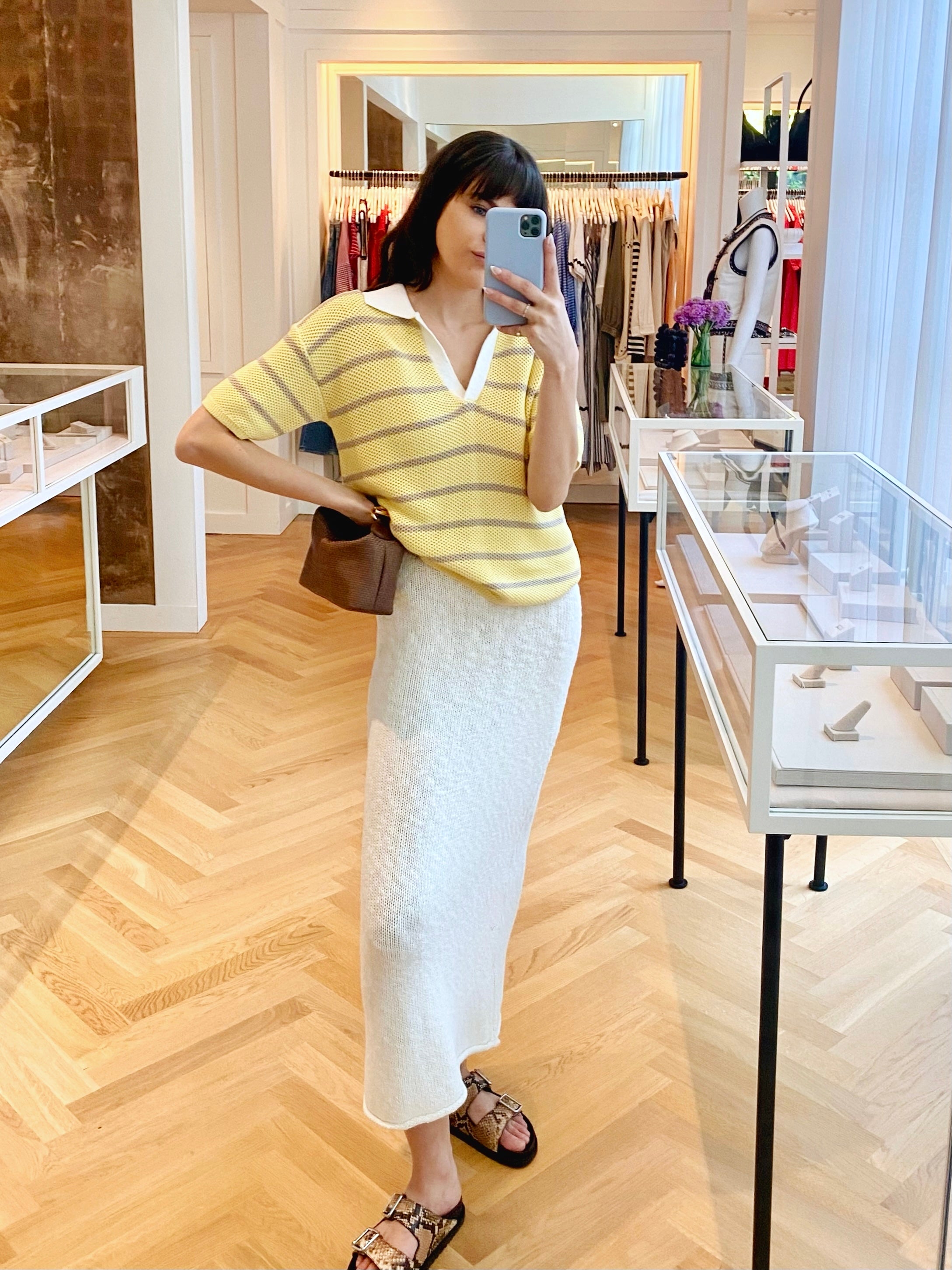 KULE | STRIPED FJORD POLO KNIT