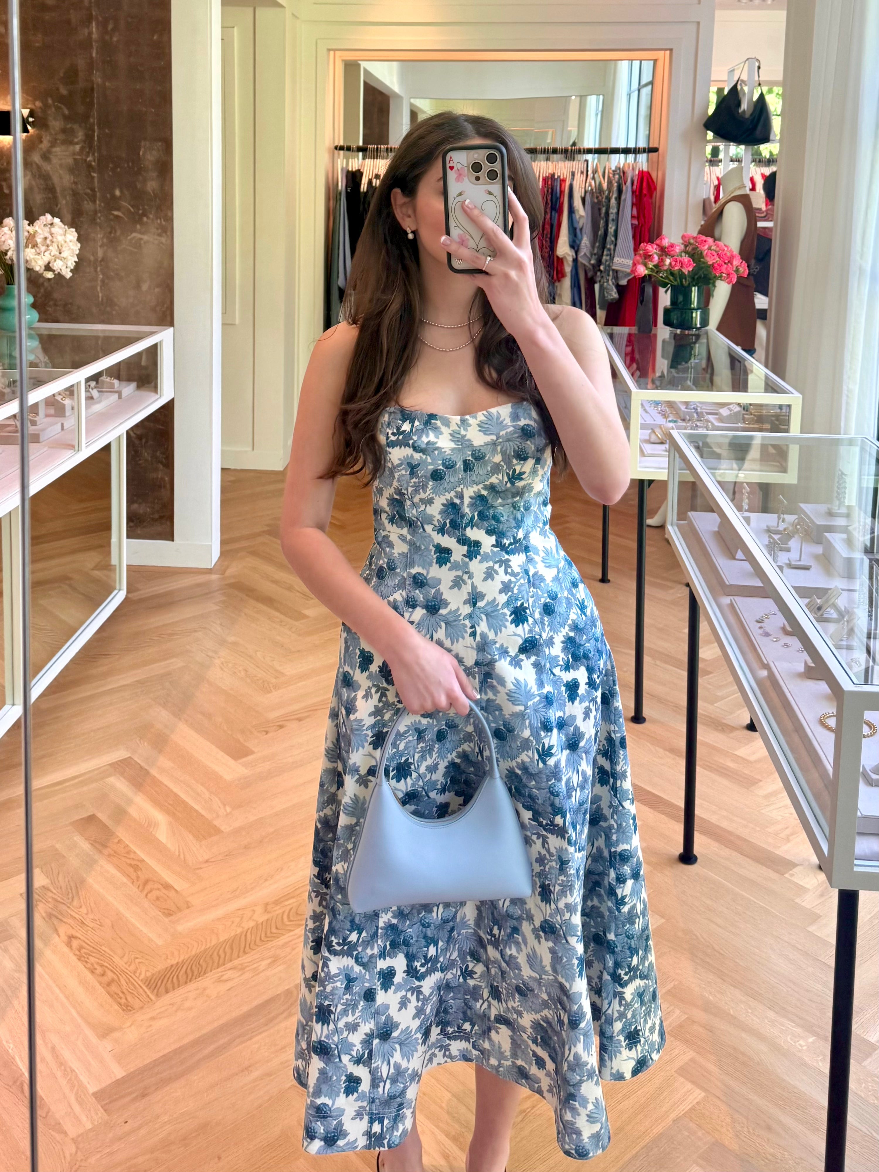 CARA CARA | STRAPLESS AISHA DRESS