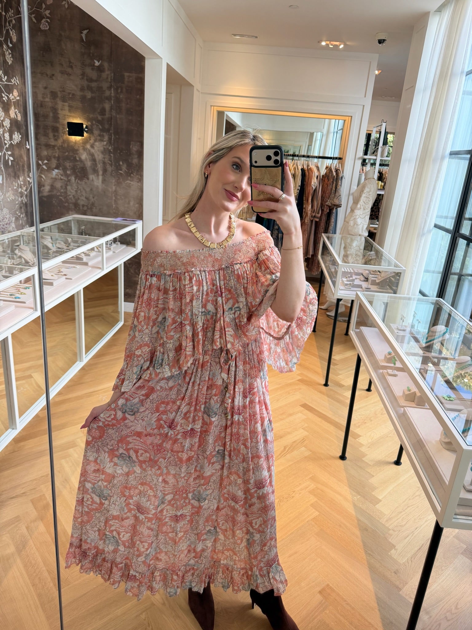 ZIMMERMANN | PRINTED MAXI DRESS