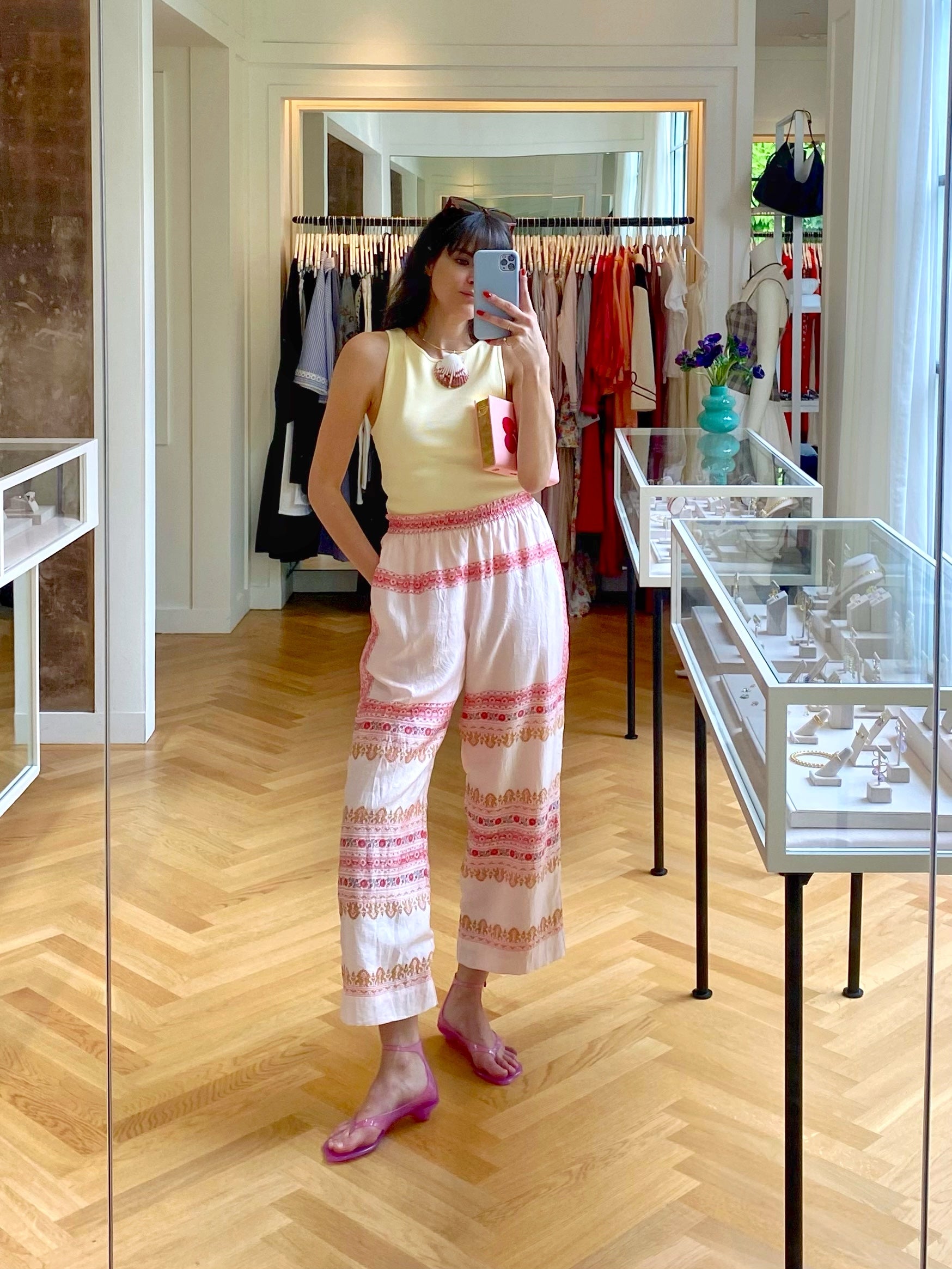 AOB | OTTO BLUSH TILE PANT