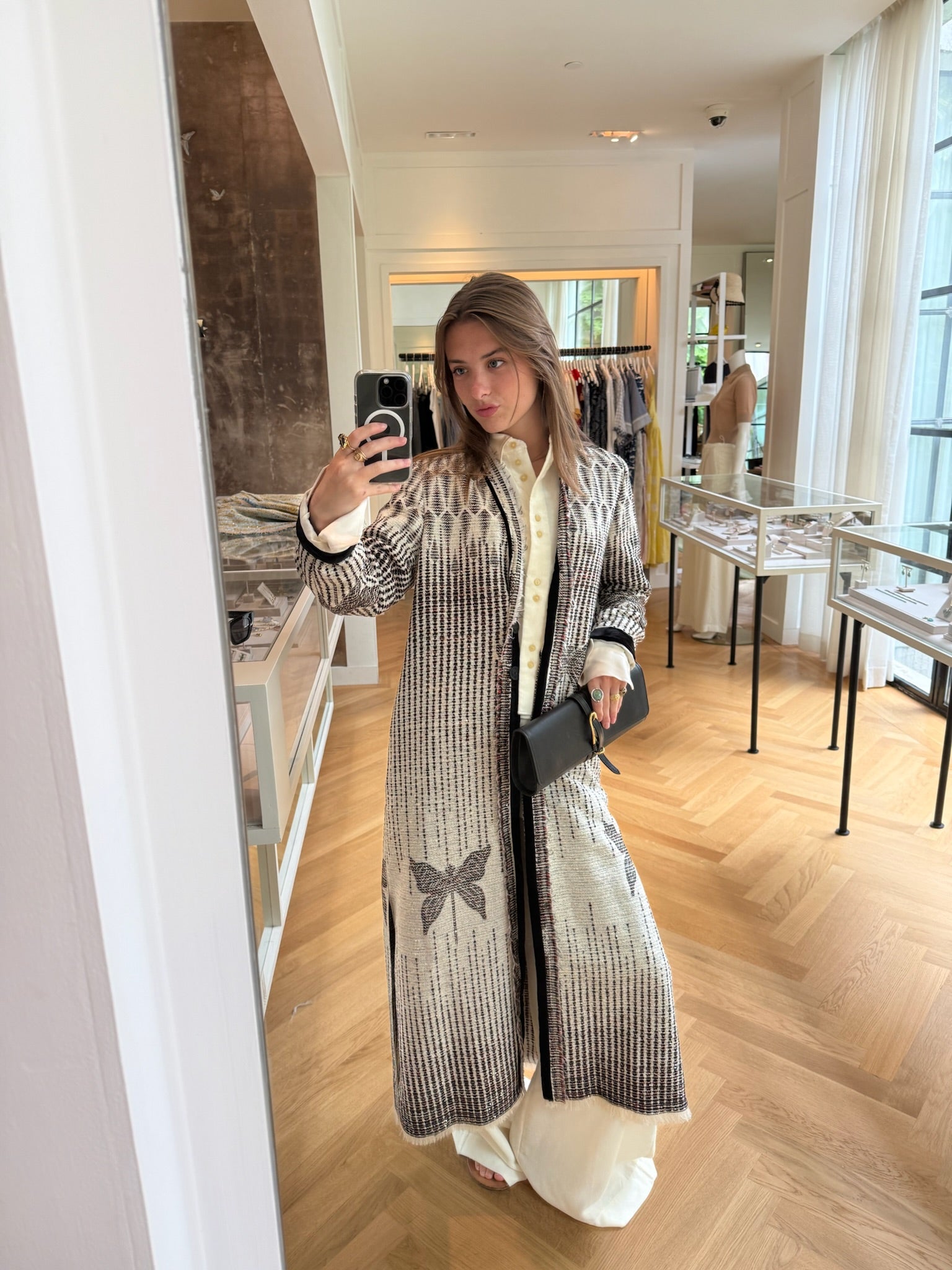 FORTE FORTE | JACQUARD LIBELLE COAT