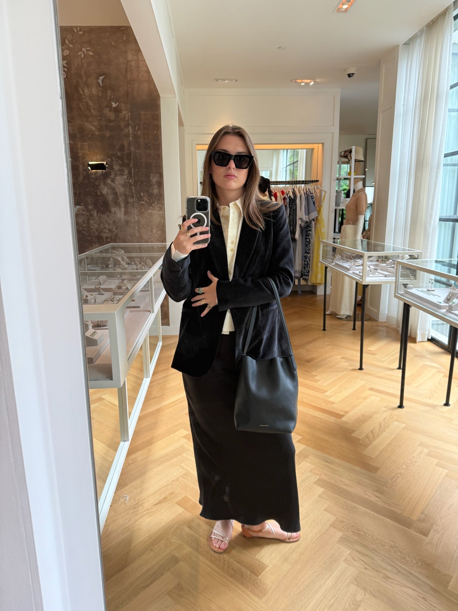 FORTE FORTE | DOUBLE VELVET JACKET