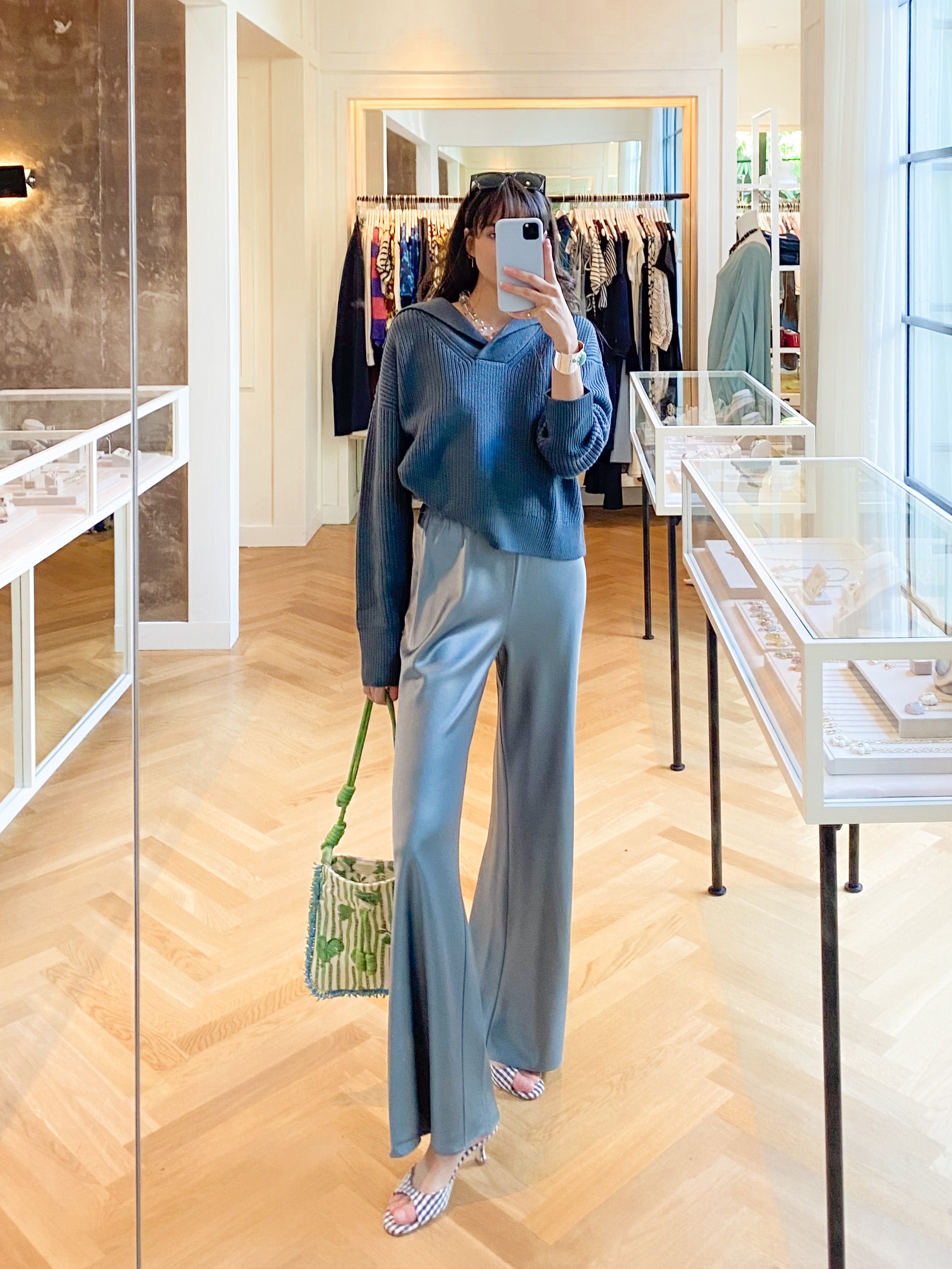 LA LIGNE | SATIN COLBY PANTS
