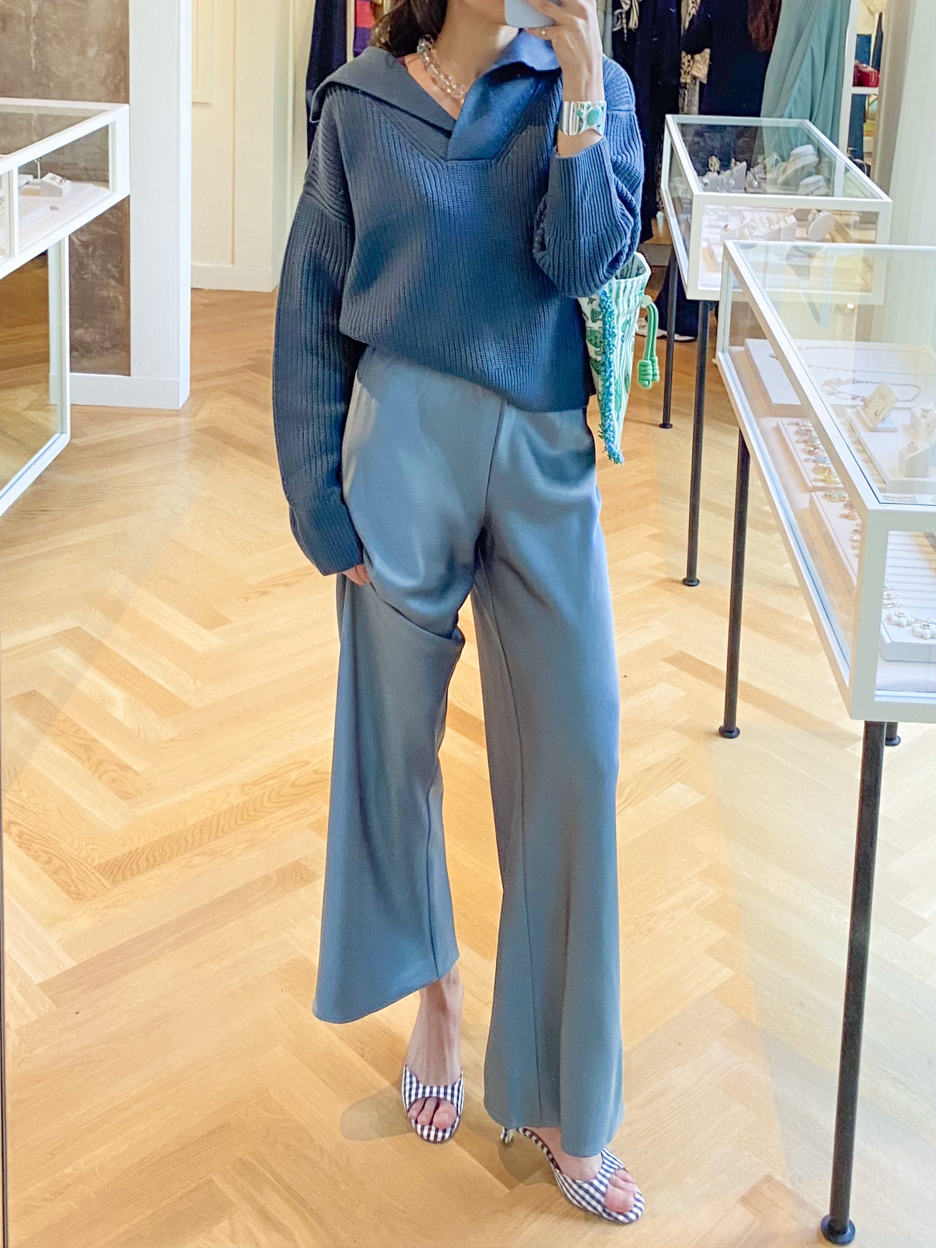 LA LIGNE | SATIN COLBY PANTS