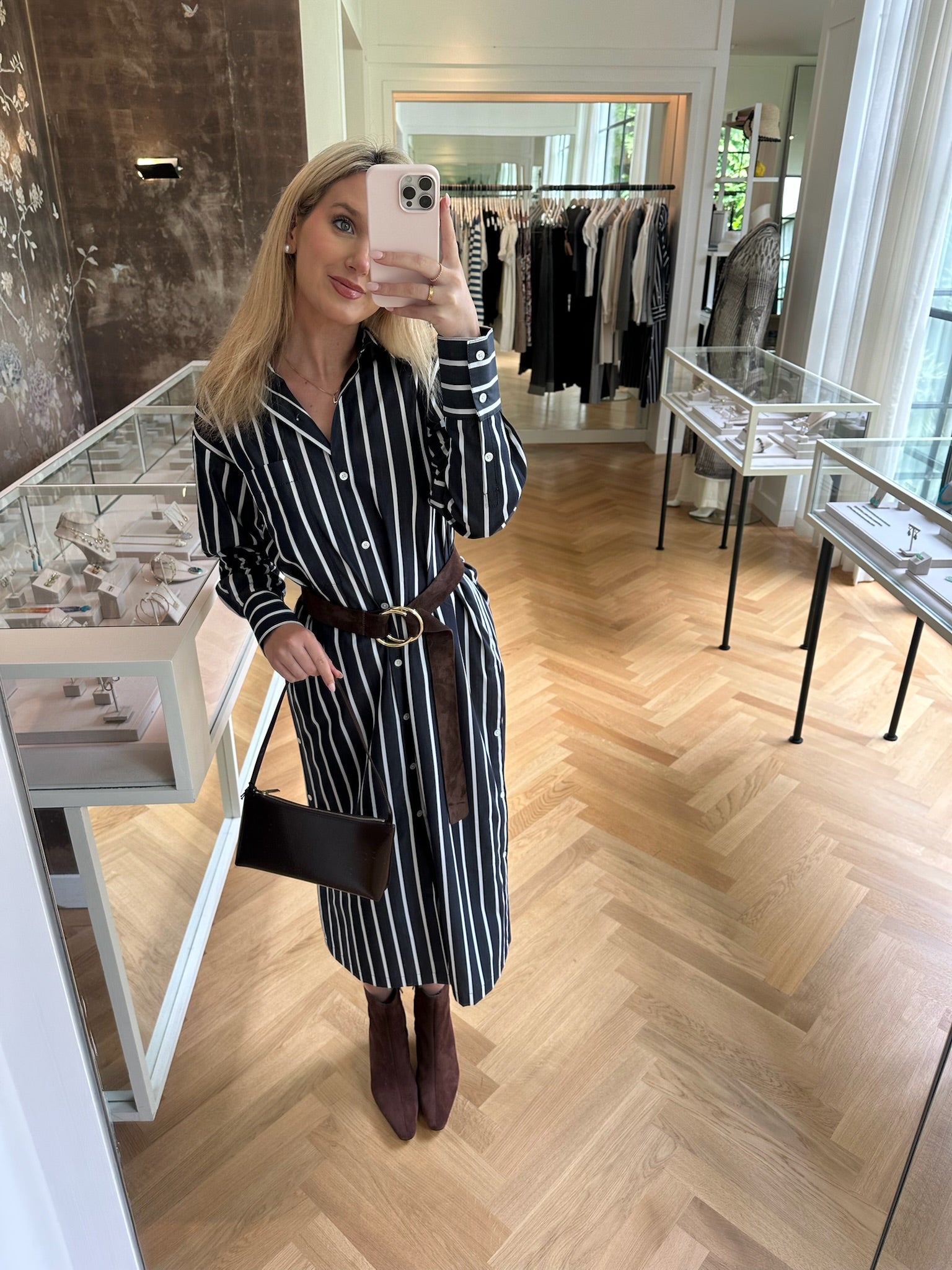 ARLO MOTT | COTTON LAFAYETTE SIDE BUTTON MAXI DRESS