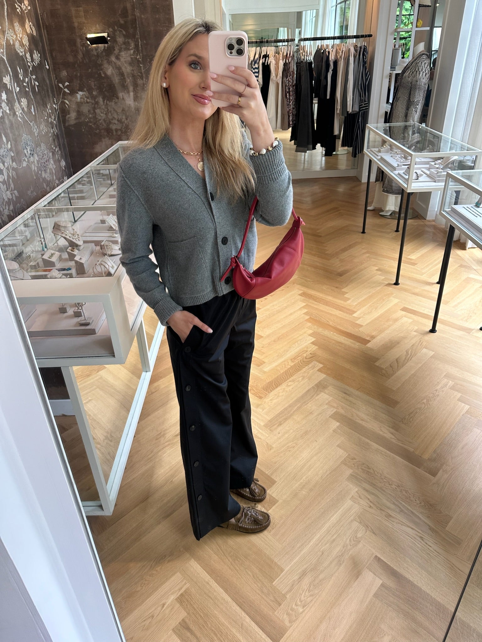 ARLO MOTT | LONG SLEEVE PERRY BOXY CARDIGAN