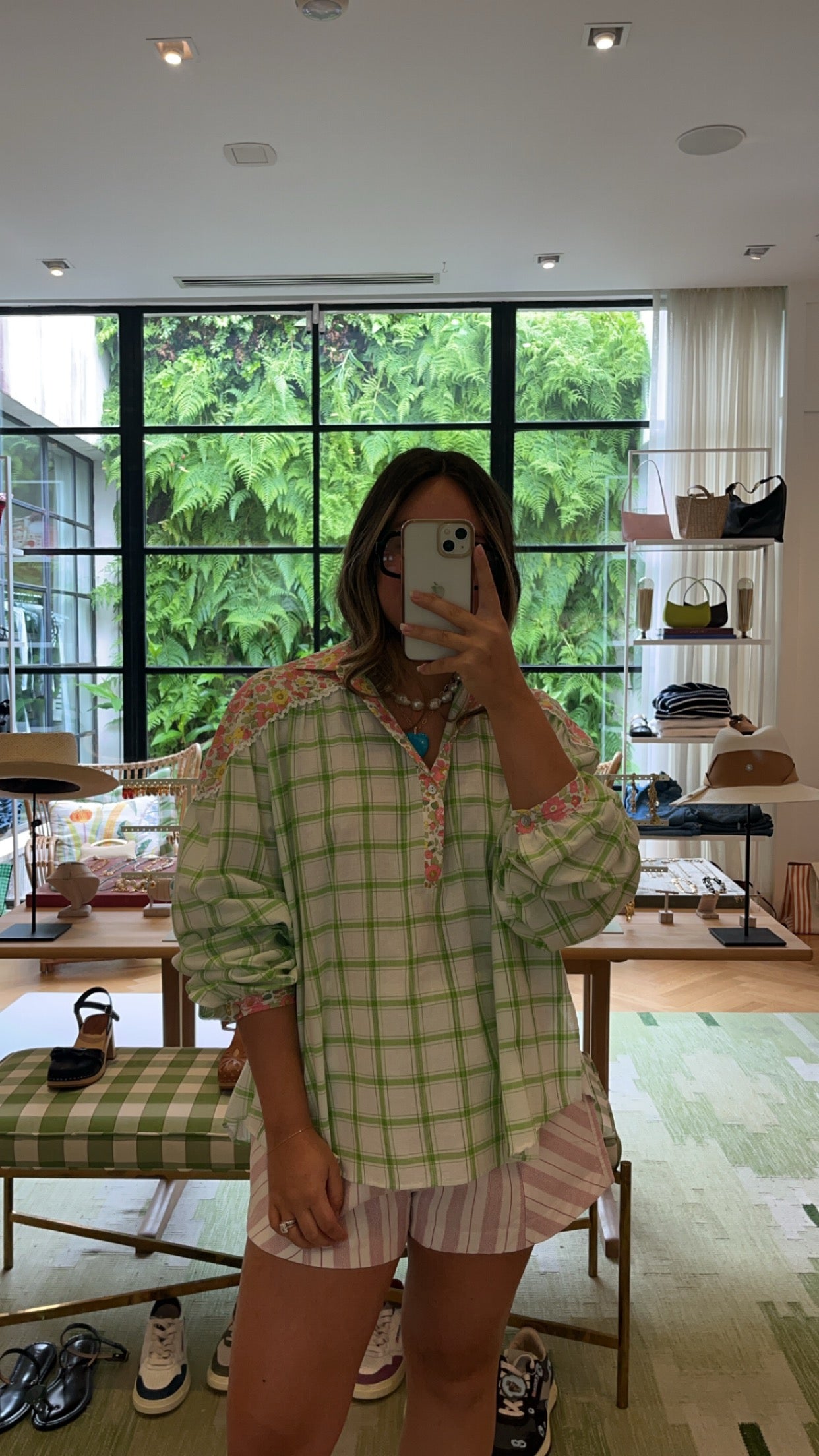 PAOLINA | PISTACHO BLOUSE