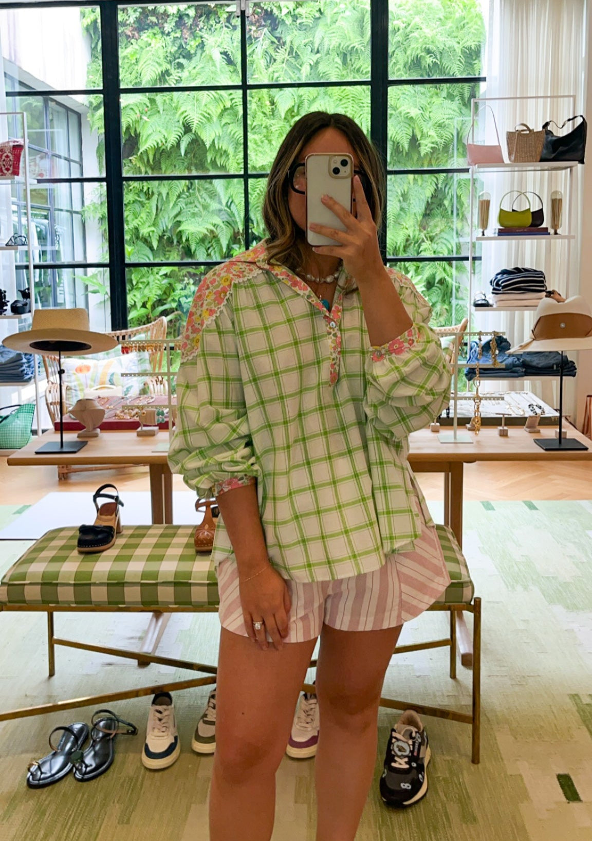 PAOLINA | PISTACHO BLOUSE