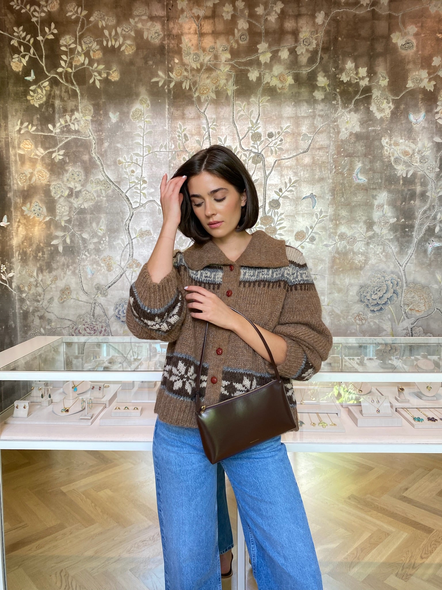 THE GREAT | NORDIC SCHOLAR CARDIGAN