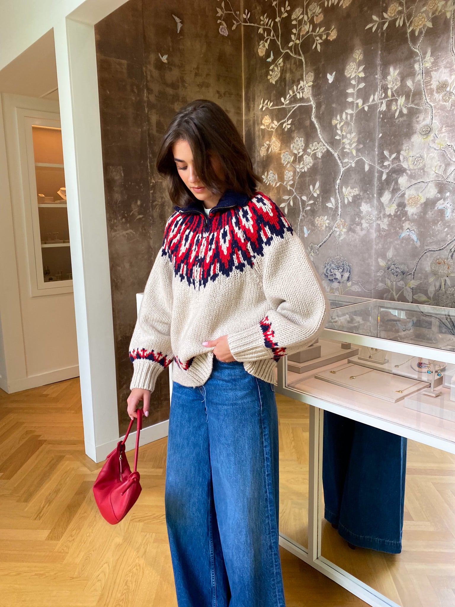 THE GREAT | NORDIC SWEATER