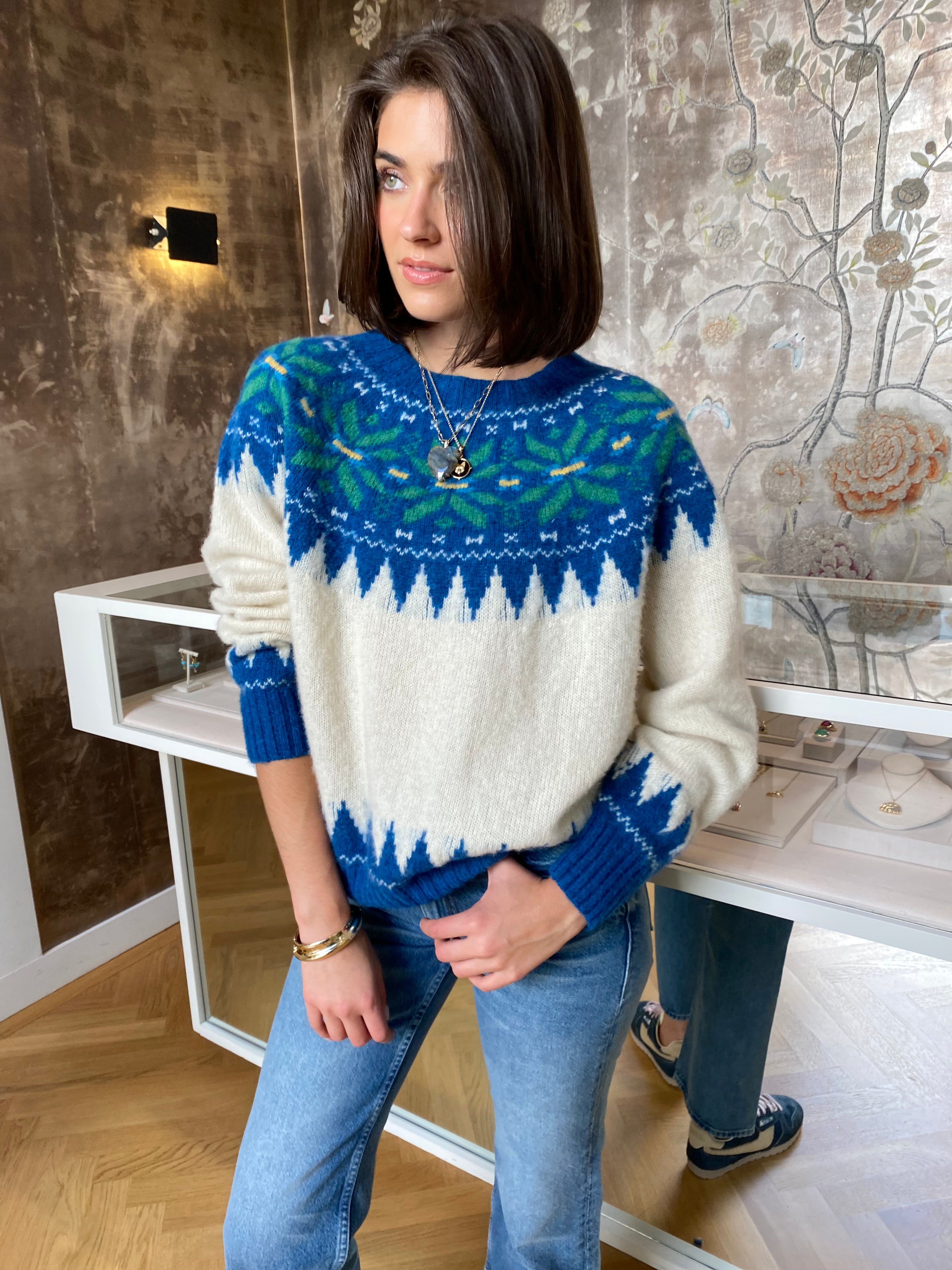 HOWLIN | FAIRISLE SWEATER