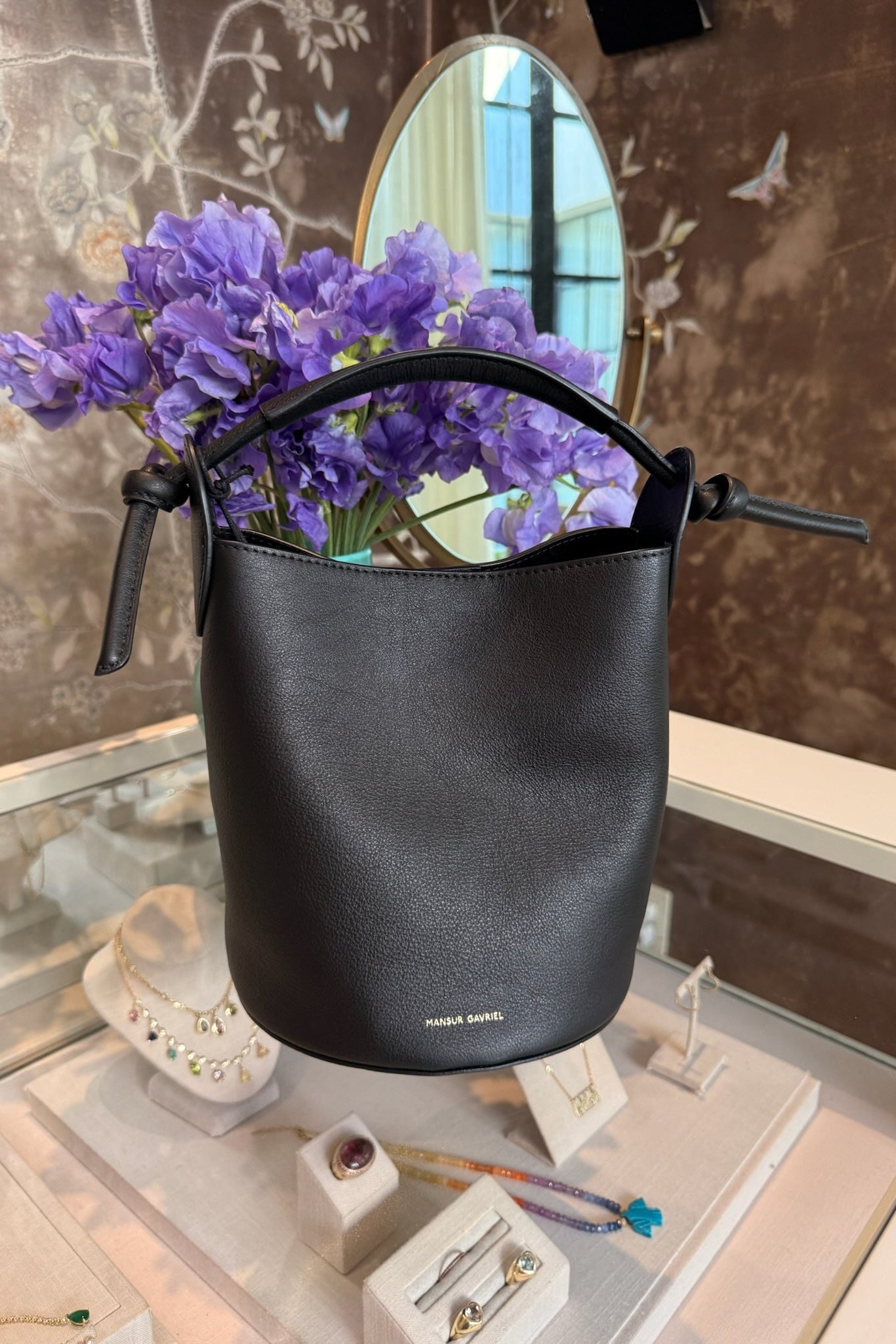 MANSUR GAVRIEL | MINI FORTUNA BUCKET BAG