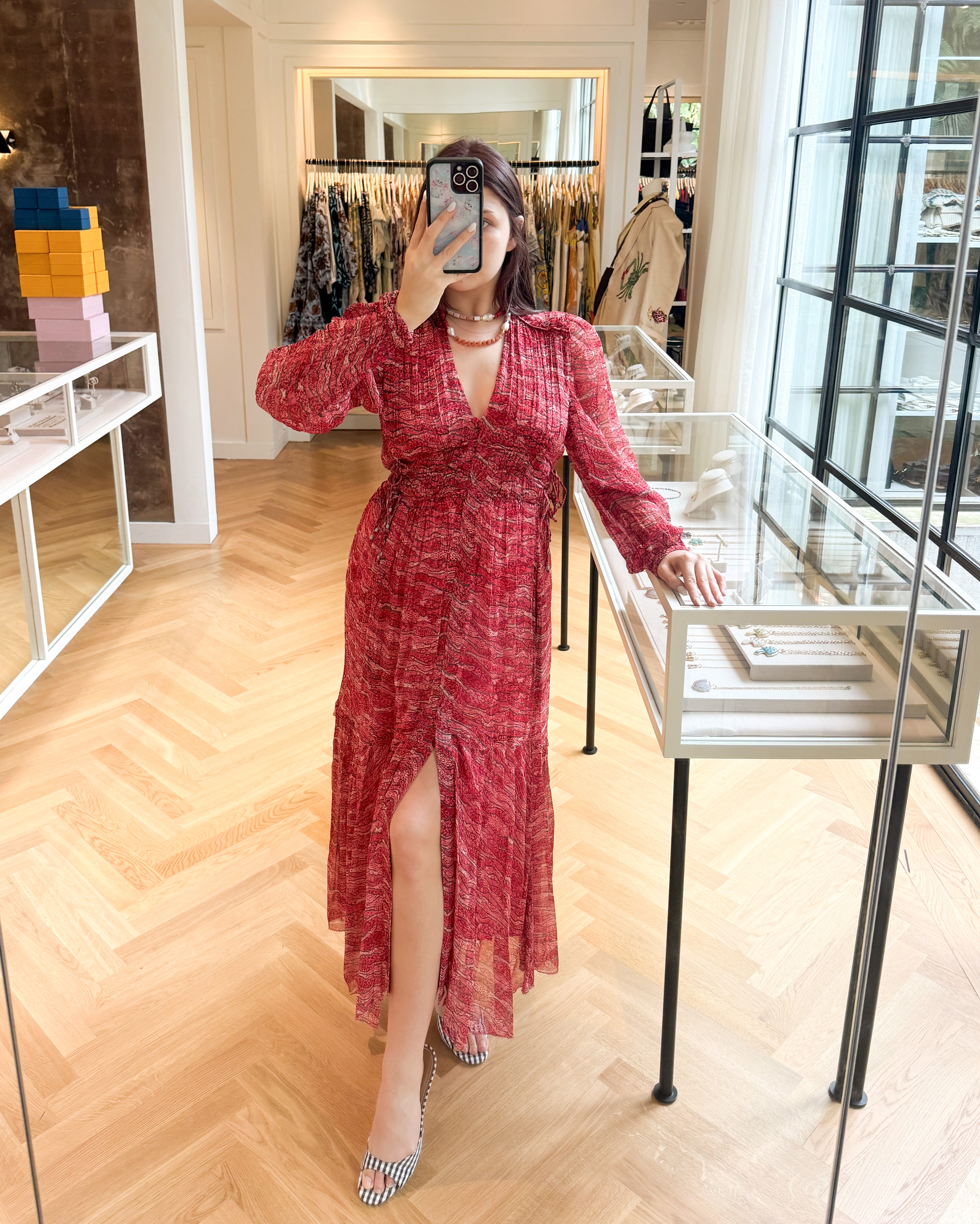 ETOILE | AMARA CHIFFON MAXI DRESS