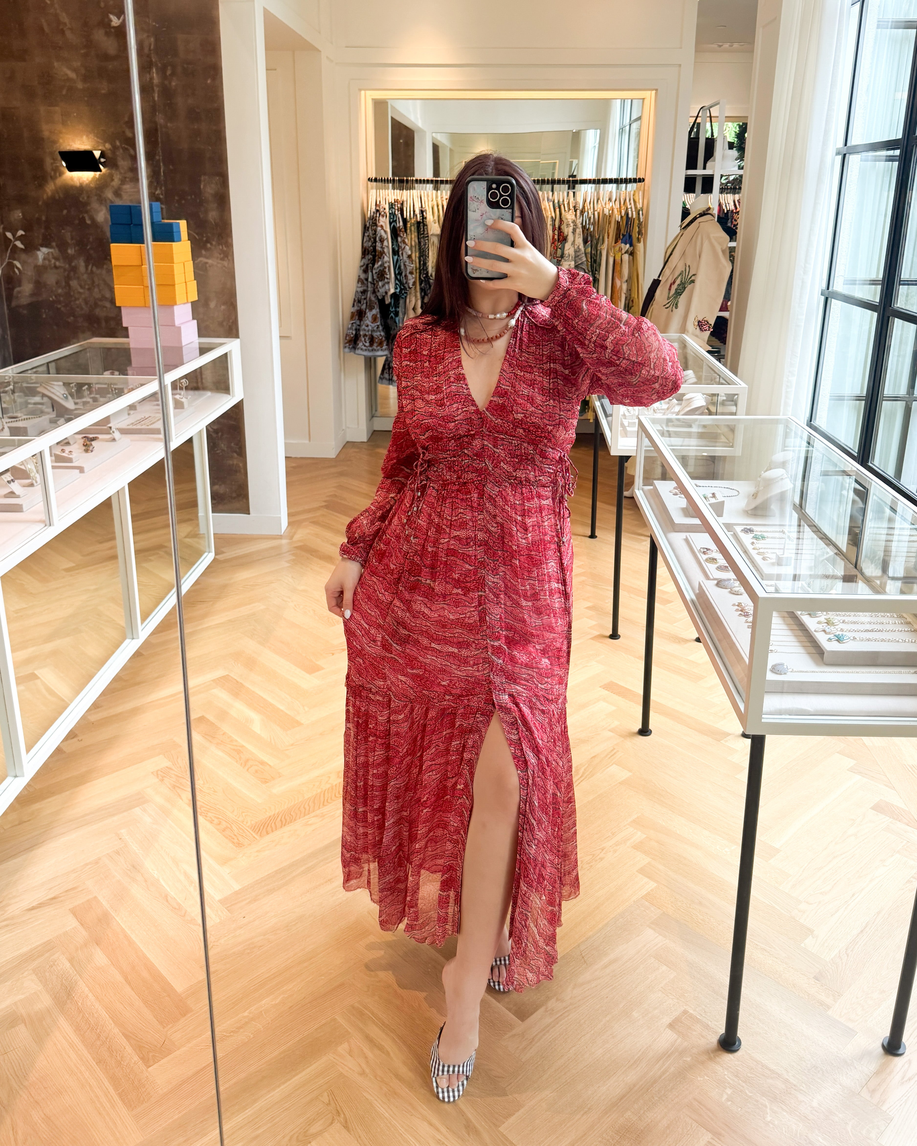 ETOILE | AMARA CHIFFON MAXI DRESS