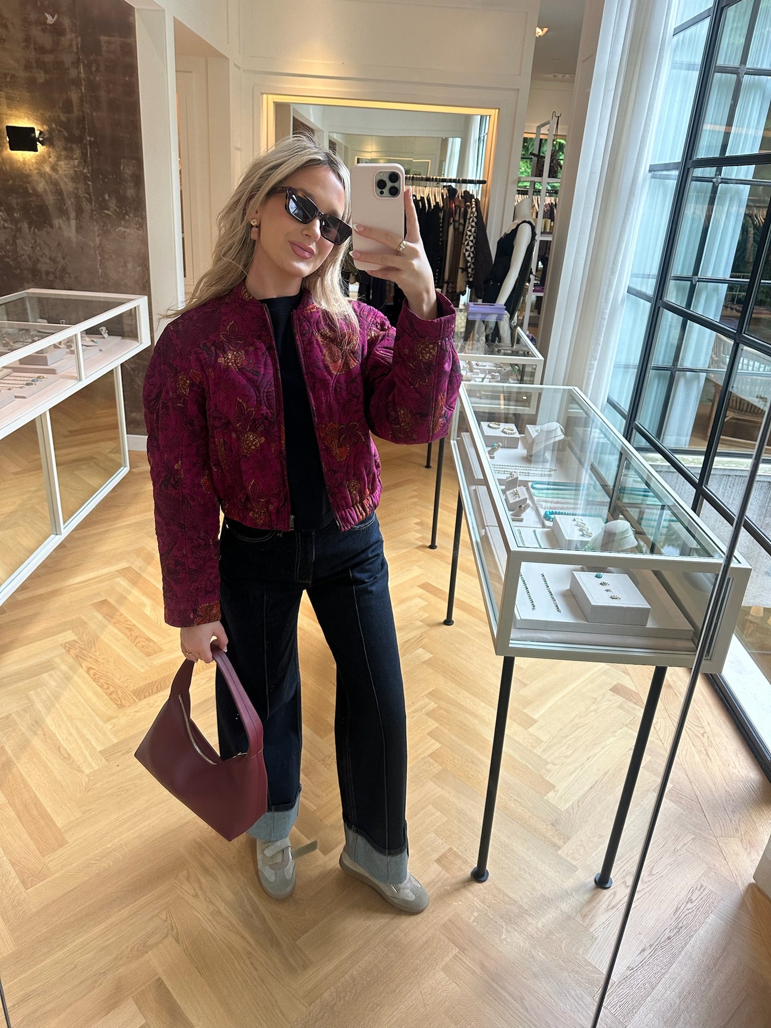 ULLA JOHNSON | QUILTED BOMBER JACKET