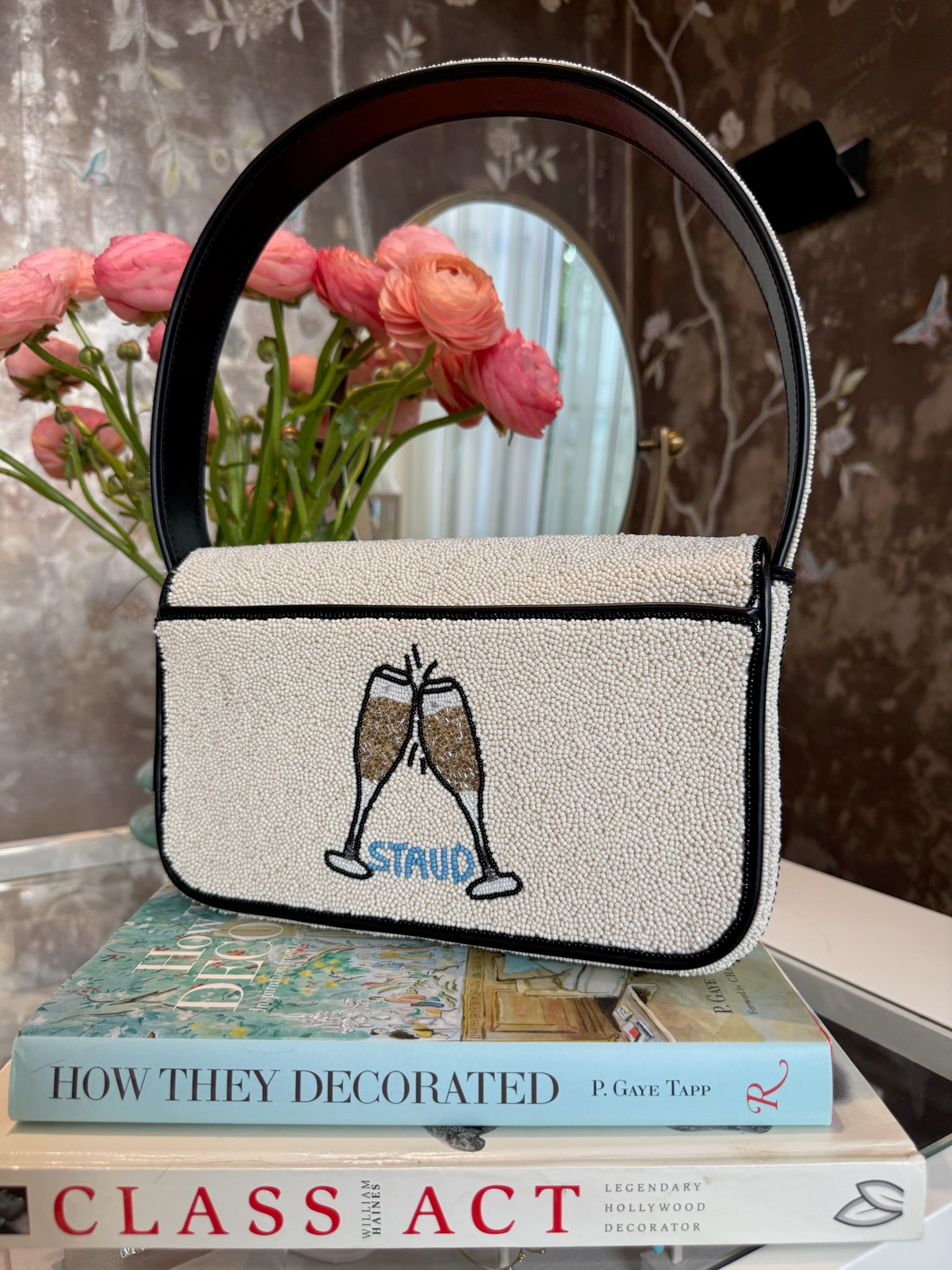 STAUD | TOMMY BEADED BAG