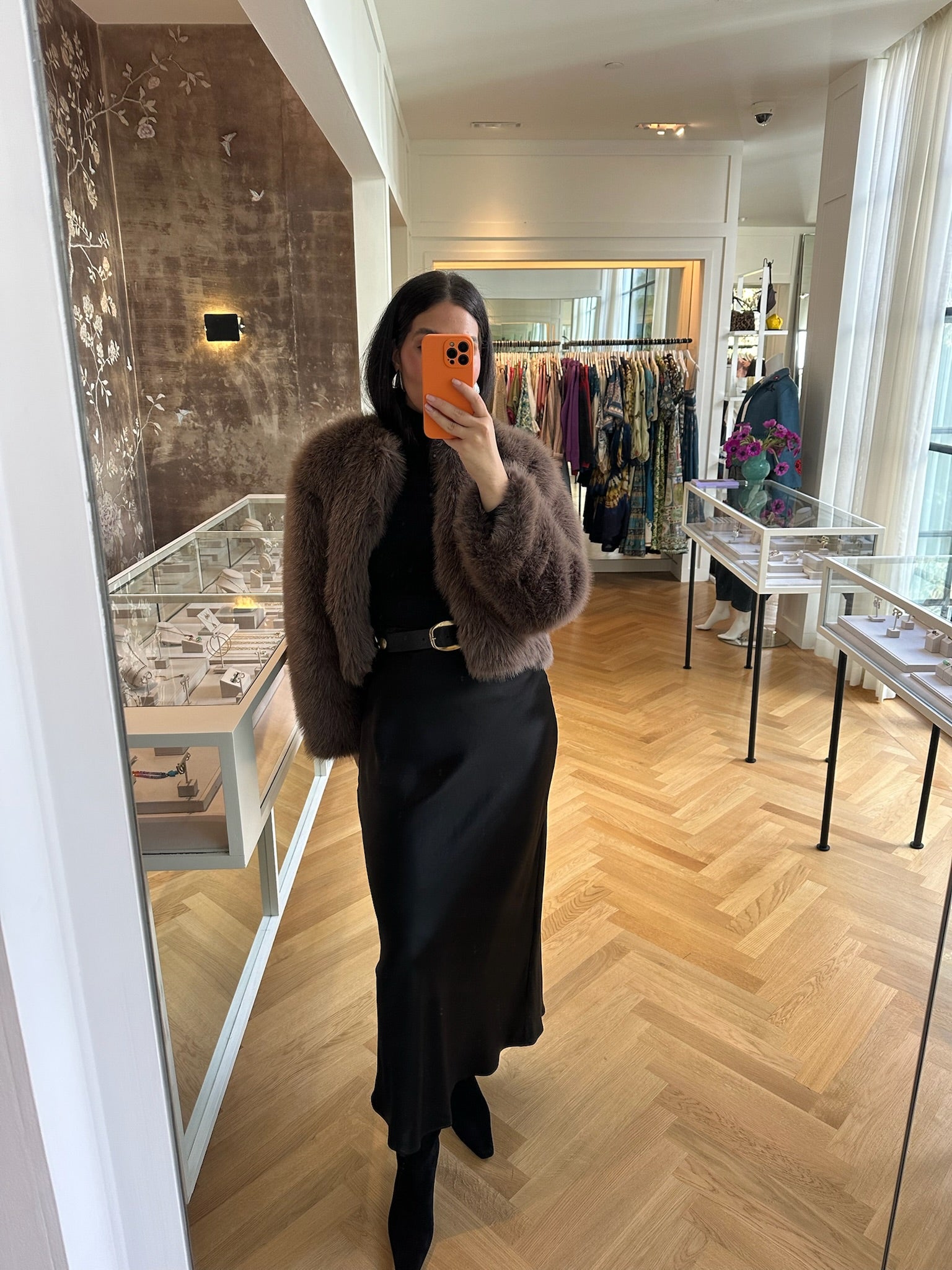 LESET | BARB BIAS SKIRT