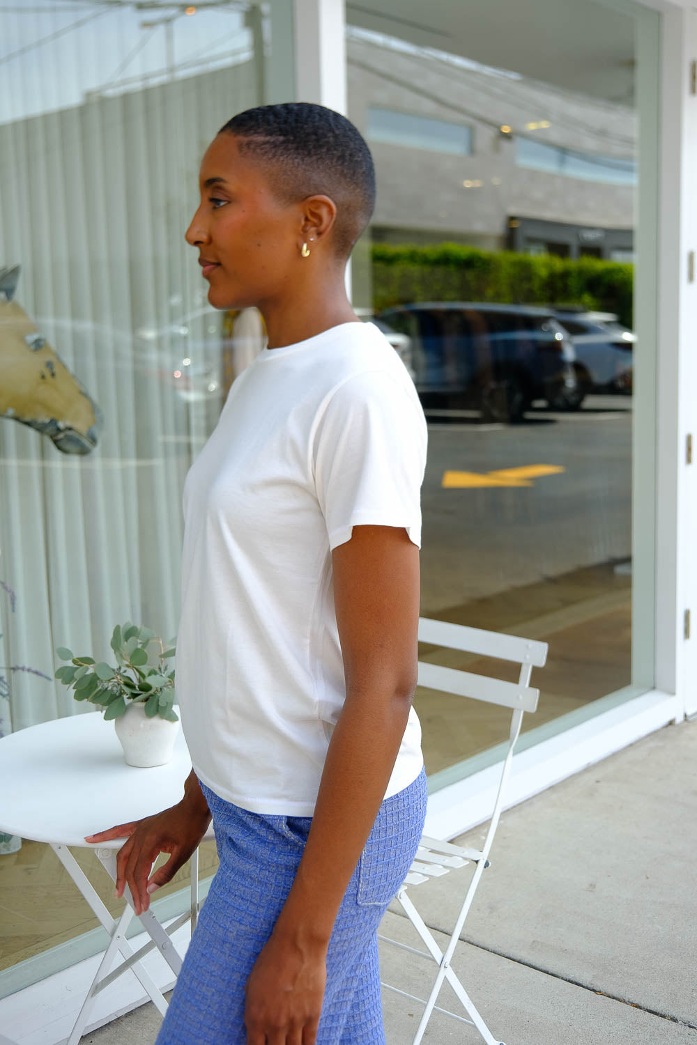 JAMIE HALLER | CHAMELEON TEE SHIRT | WOMEN'S LUXURY DESIGNER CLOTHING, SHOES, HANDBAGS & JEWELRY | POOLESHOP CHARLOTTE, NC