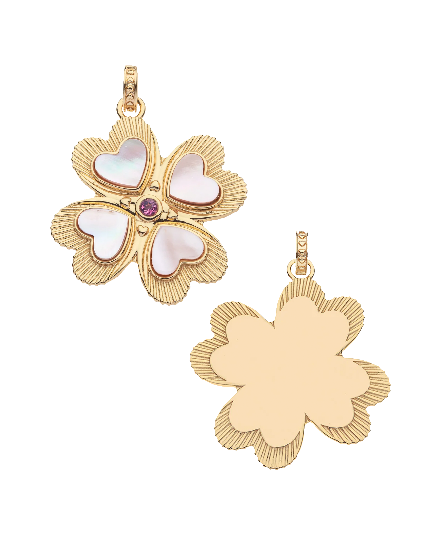 JANE WIN | LUCKY IN LOVE CLOVER PENDANT