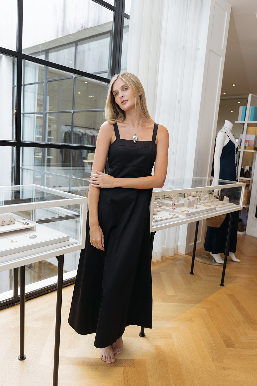 LA LIGNE | FIT AND FLARE DRESS