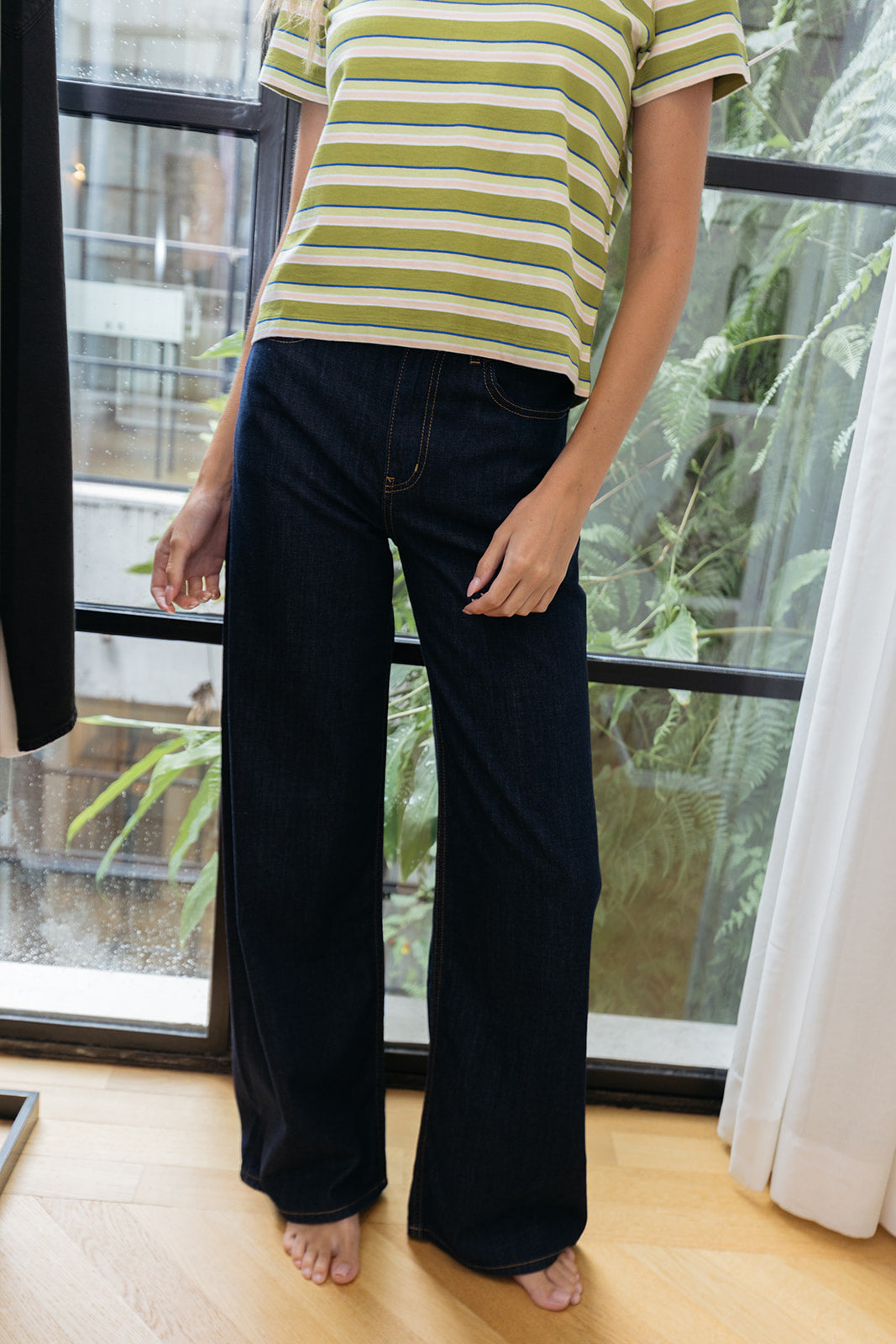 LA LIGNE | CHAMBRAY ISADORA JEAN