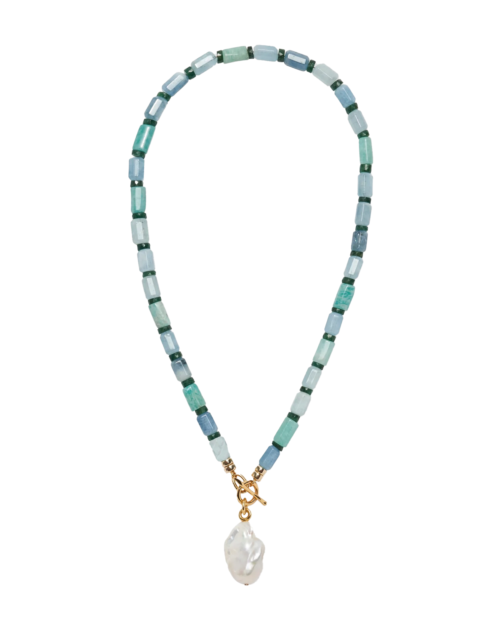 LIZZIE FORTUNATO | PEARL ISLE NECKLACE