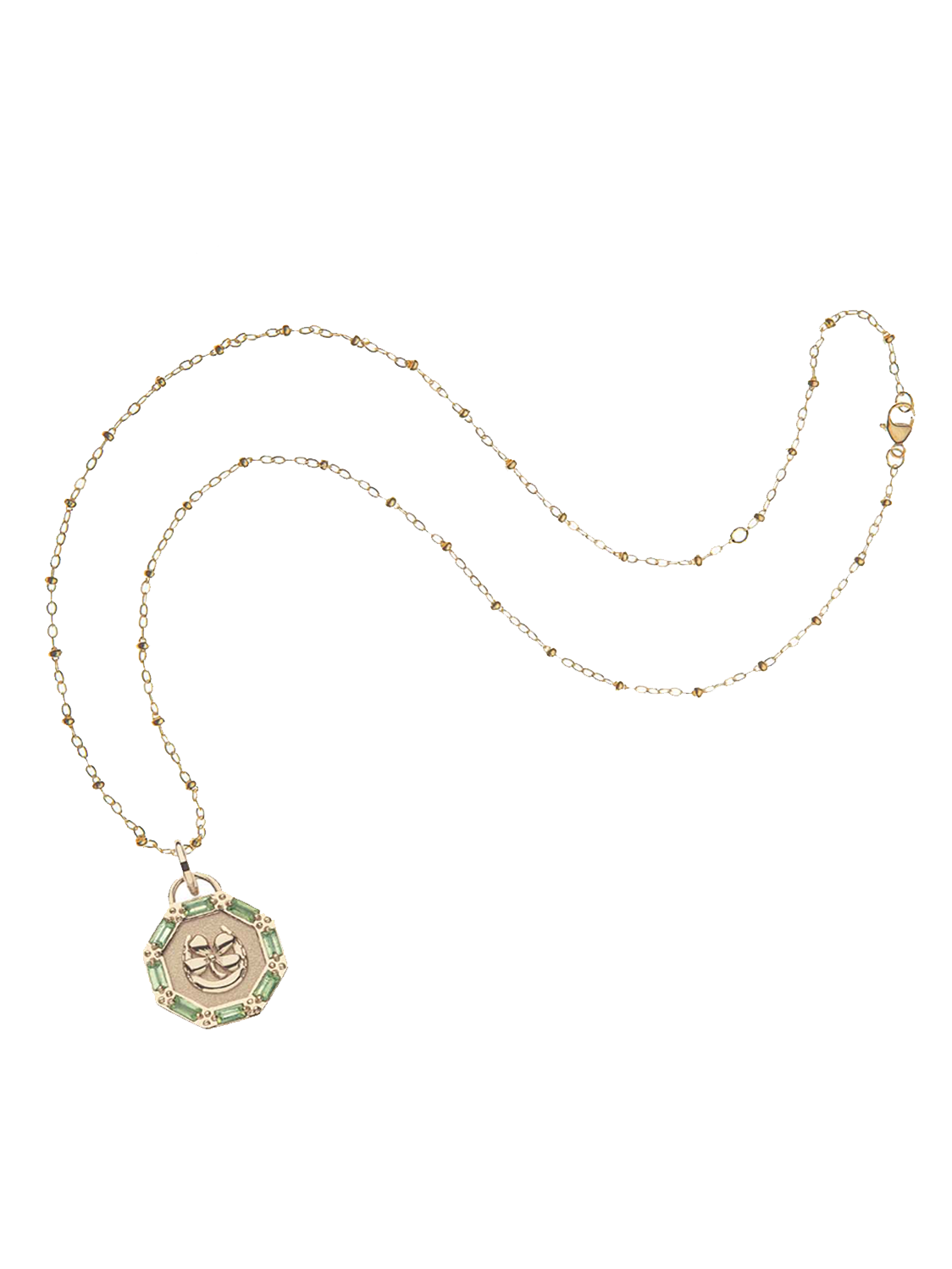 JANE WIN | LUCKY PETITE EMBELLISHED COIN